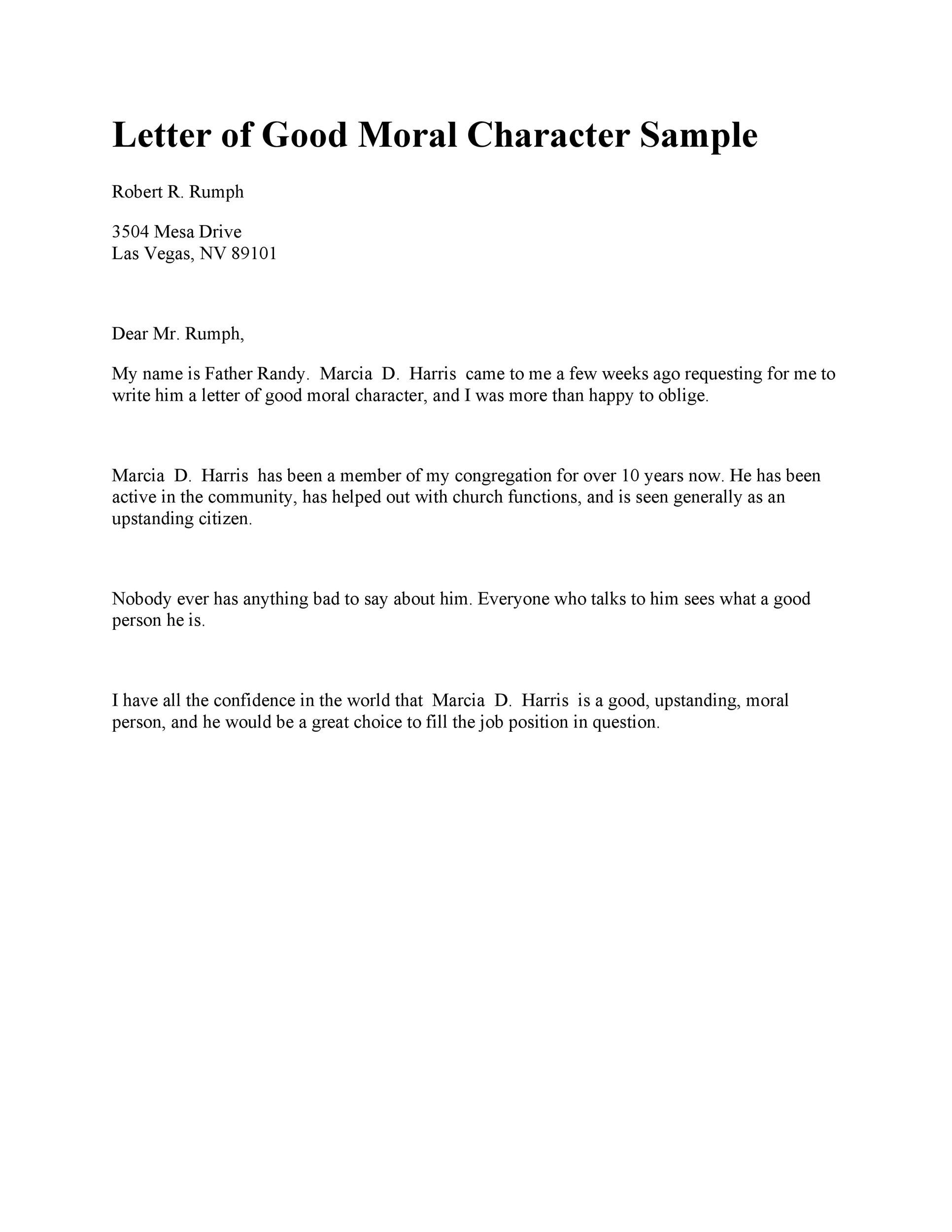 36 Free Immigration Letters (Character Reference Letters for Immigration)