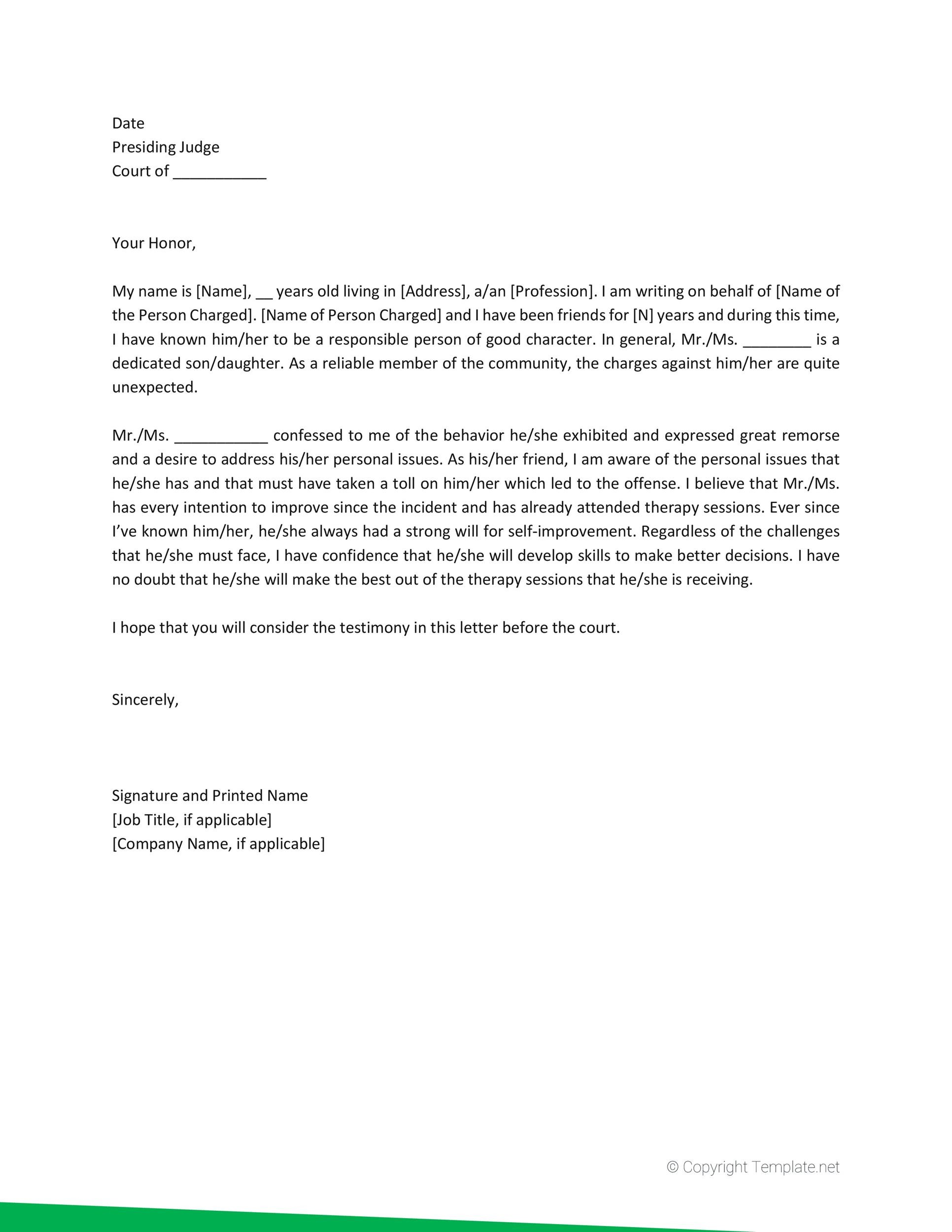 Reference Letter On My Behalf