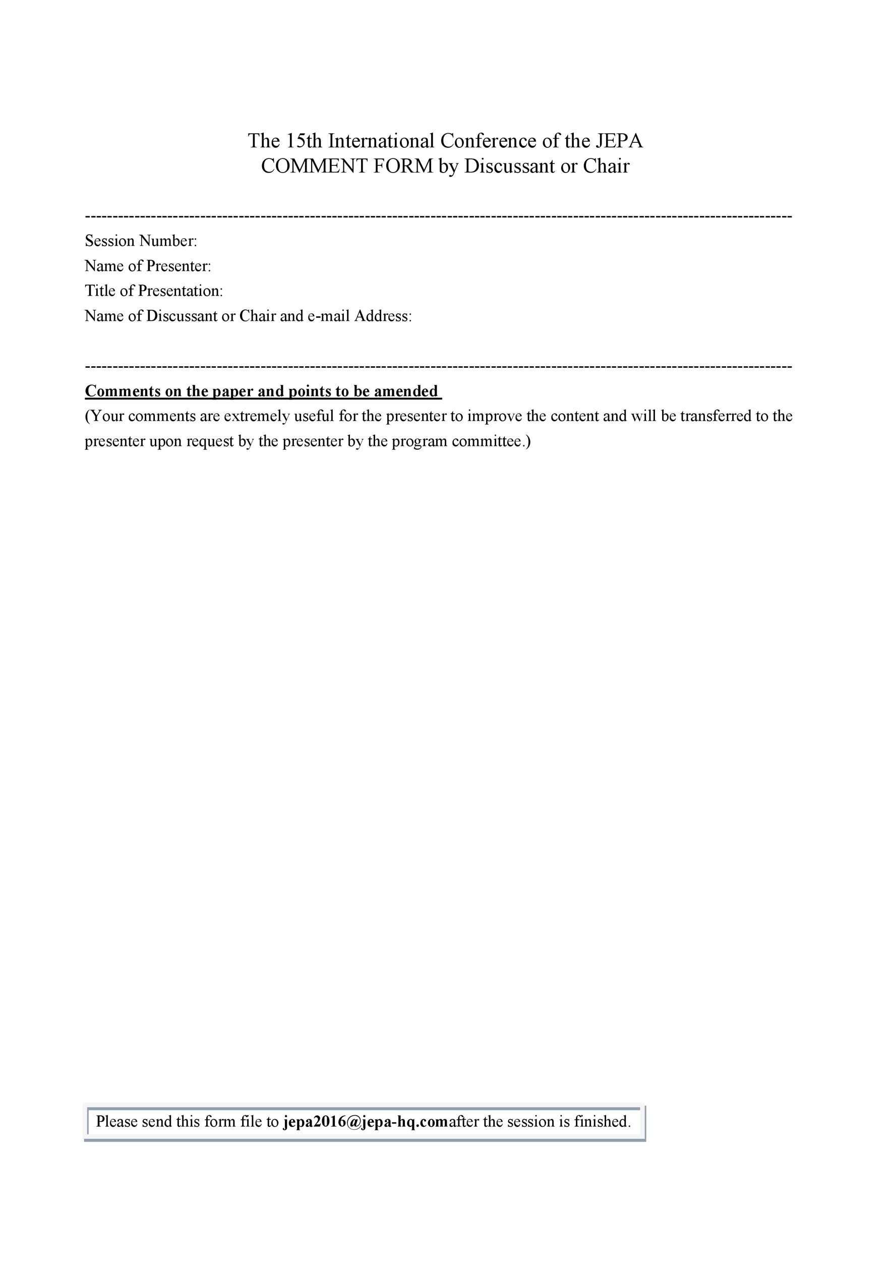 50-printable-comment-card-feedback-form-templates-templatelab