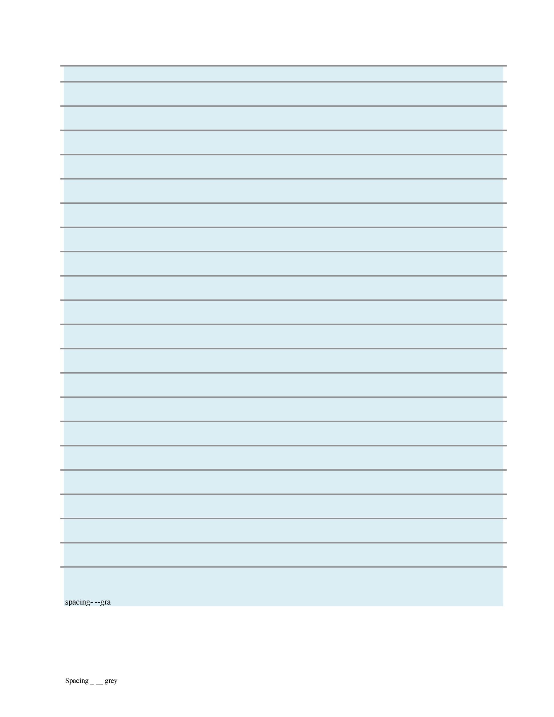 Printable Lined Paper Templates Templatelab