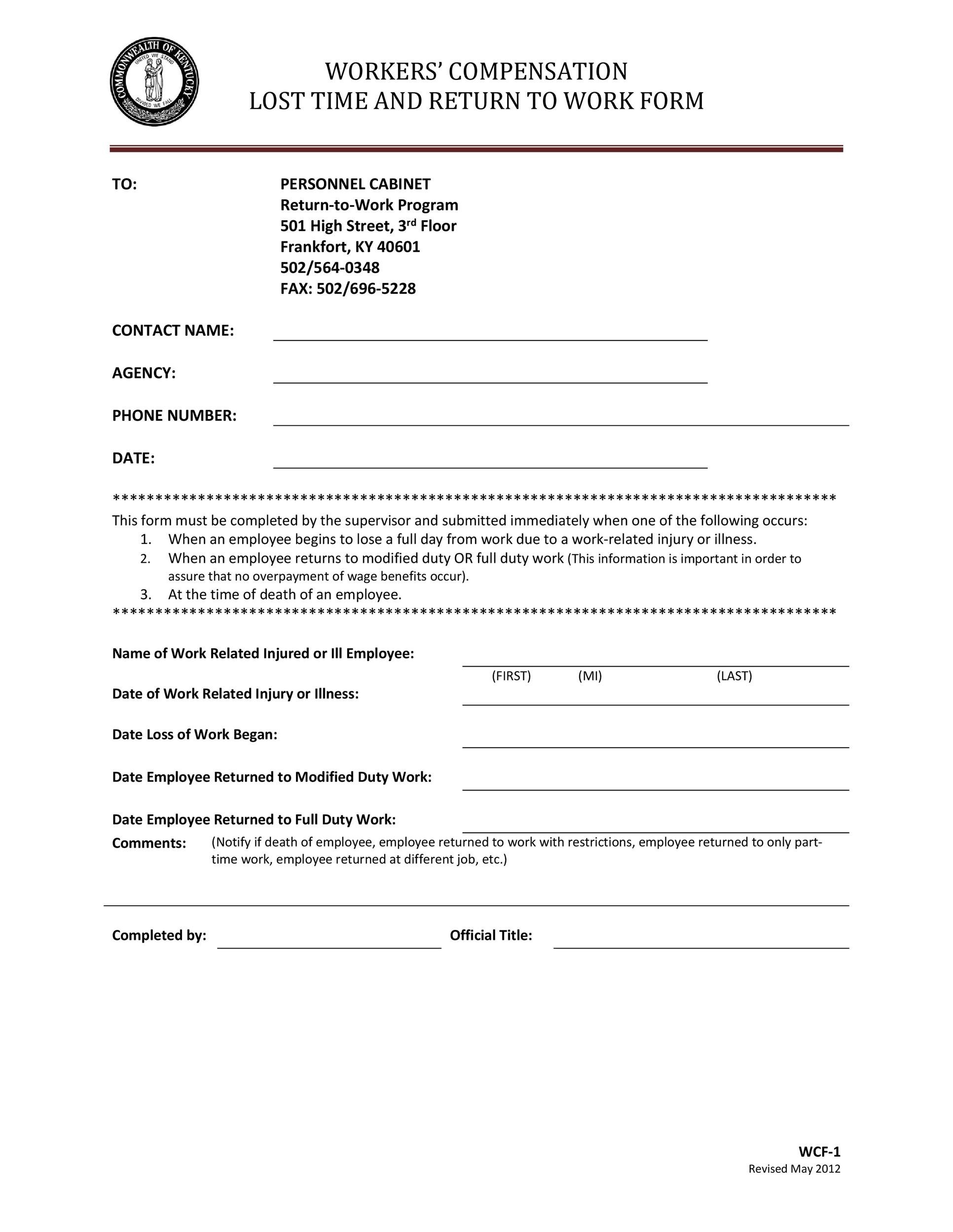 return-to-work-medical-form-2-free-templates-in-pdf-word-excel-download
