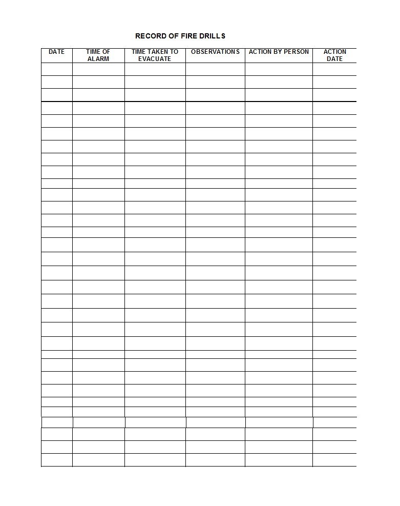 50 Printable Log Sheet Templates Direct Download ᐅ