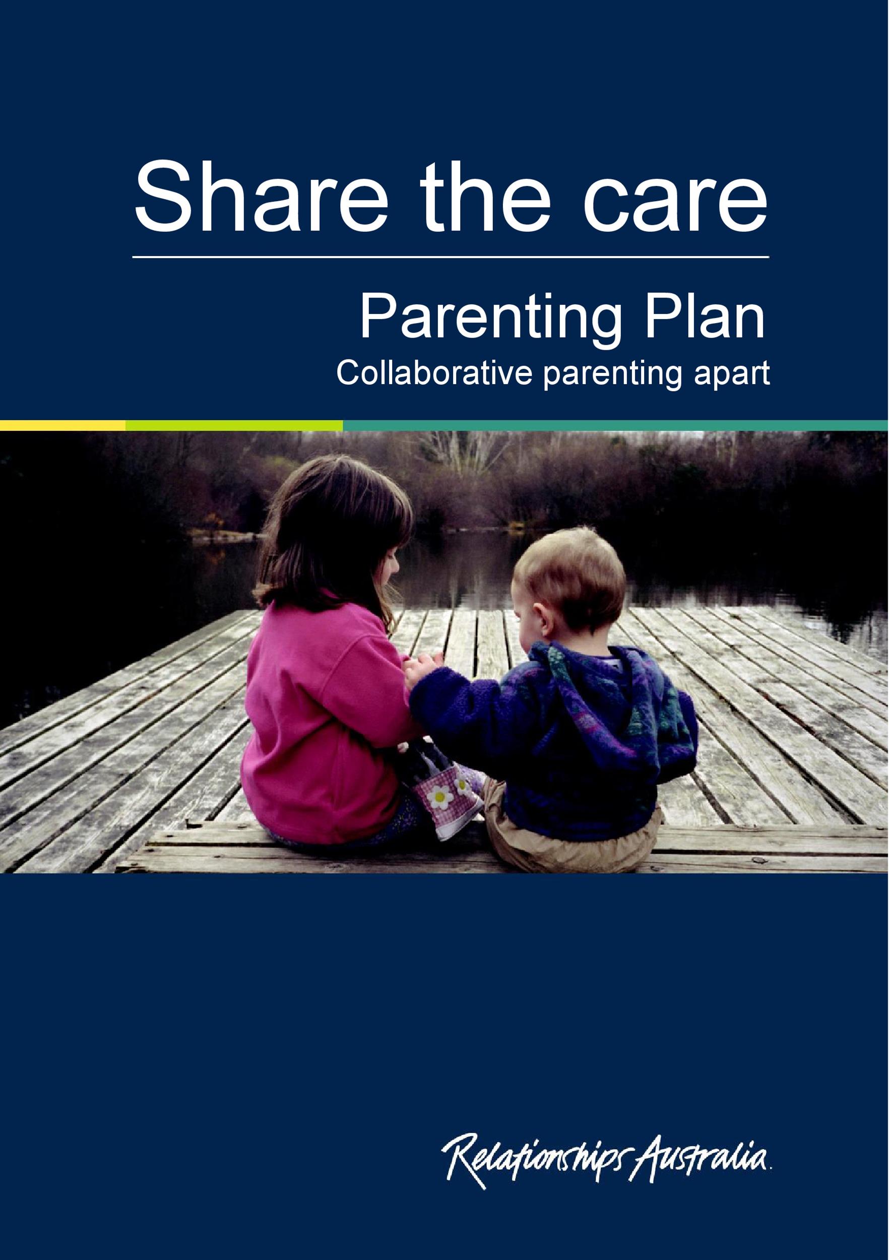 49 FREE Parenting Plan &amp; Custody Agreement Templates ᐅ TemplateLab