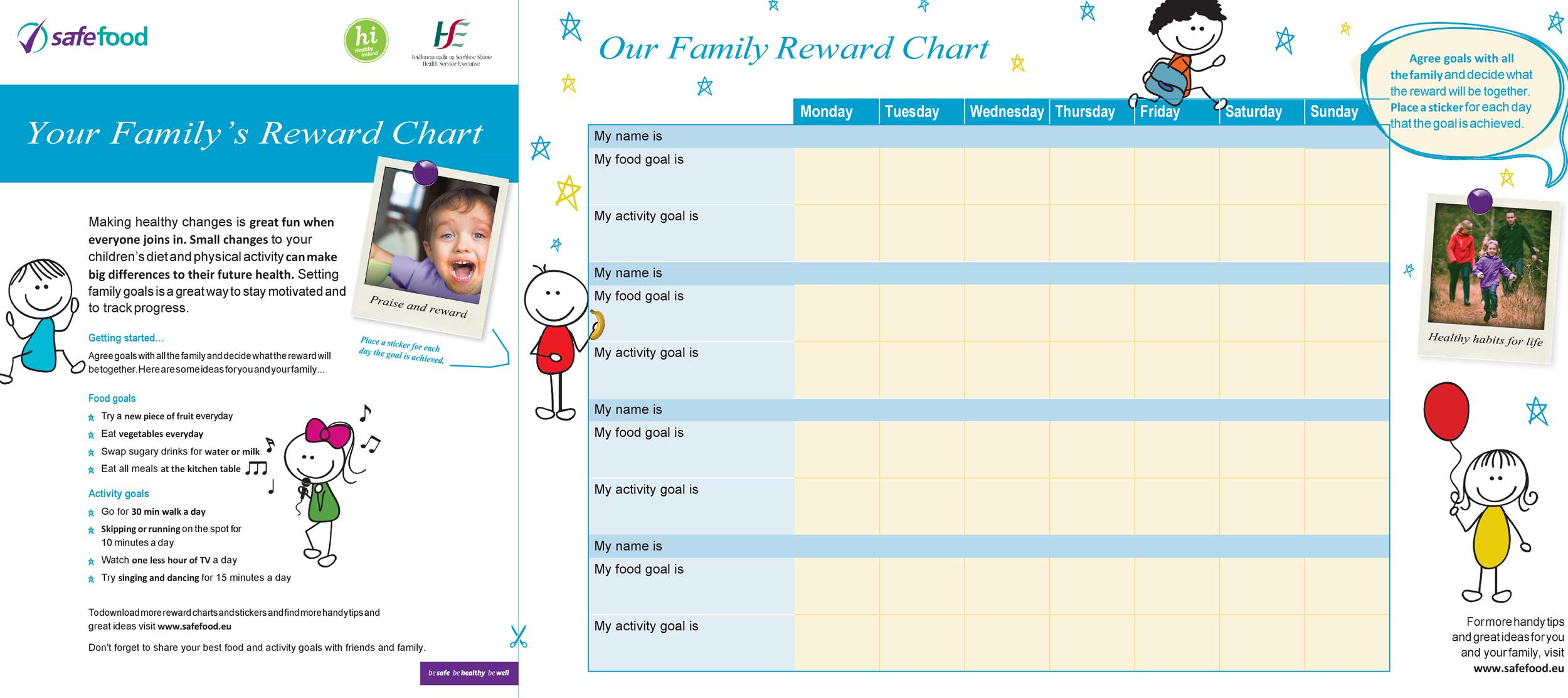 Make A Reward Chart For Child