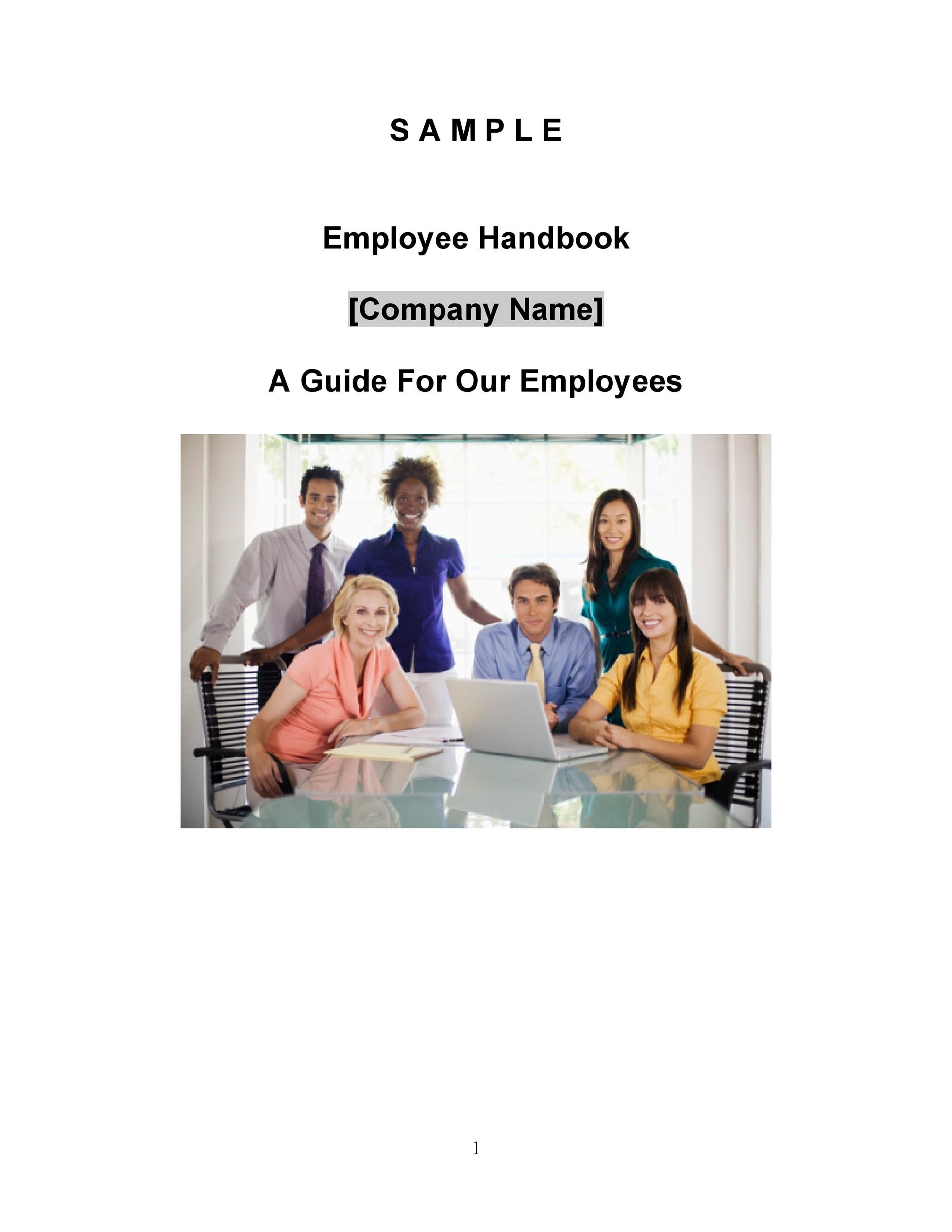 42 Best Employee Handbook Templates & Examples ᐅ TemplateLab