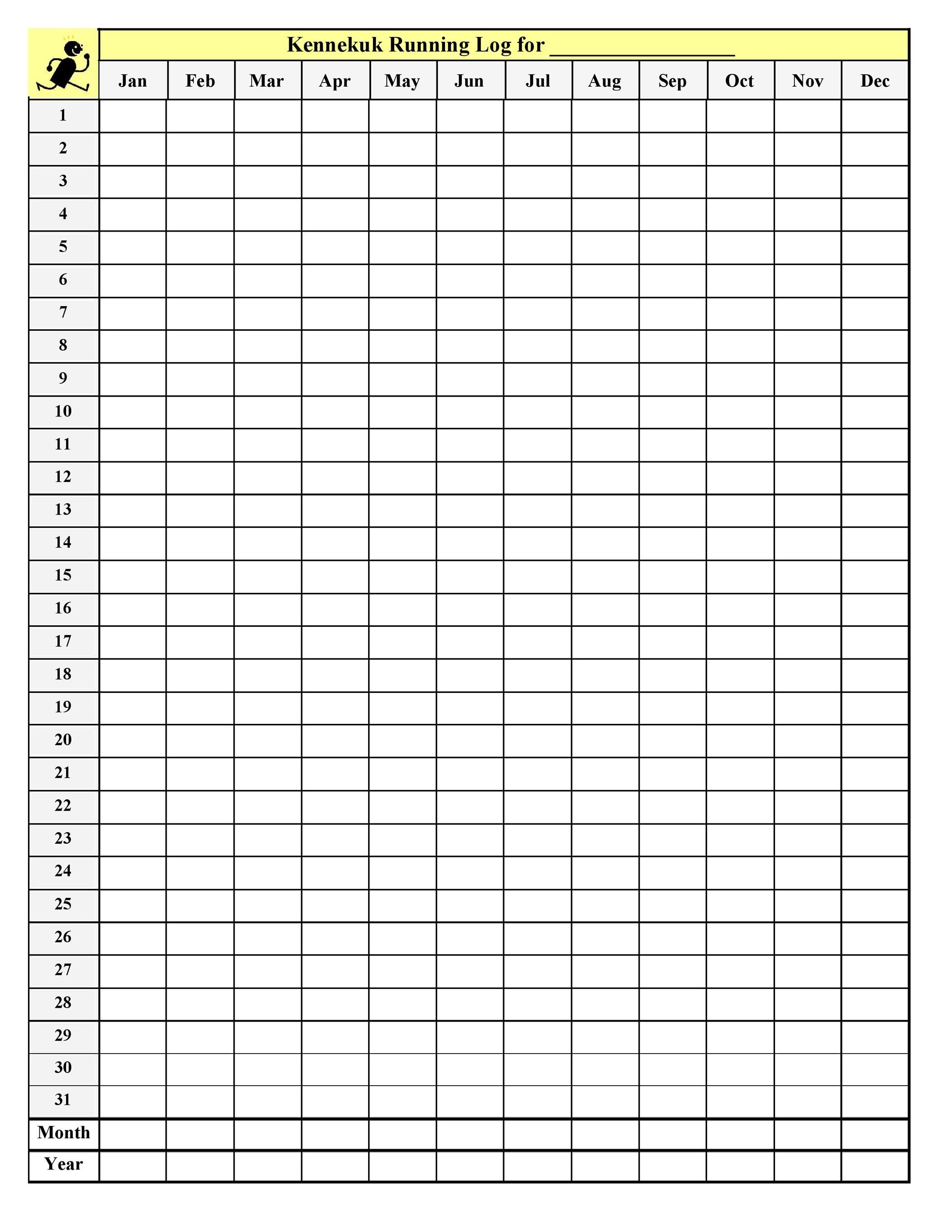 Printable Walking Charts