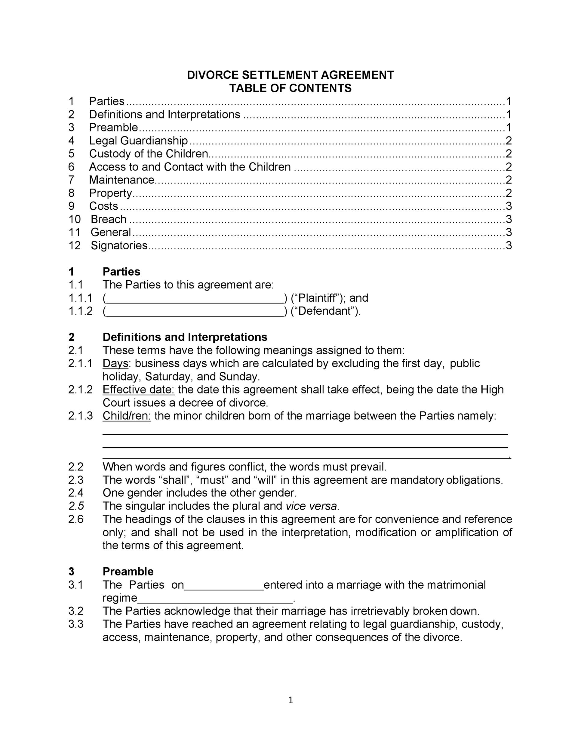 Voluntary Retrenchment Agreement Template South Africa  Best of Regarding shelter lodger agreement template