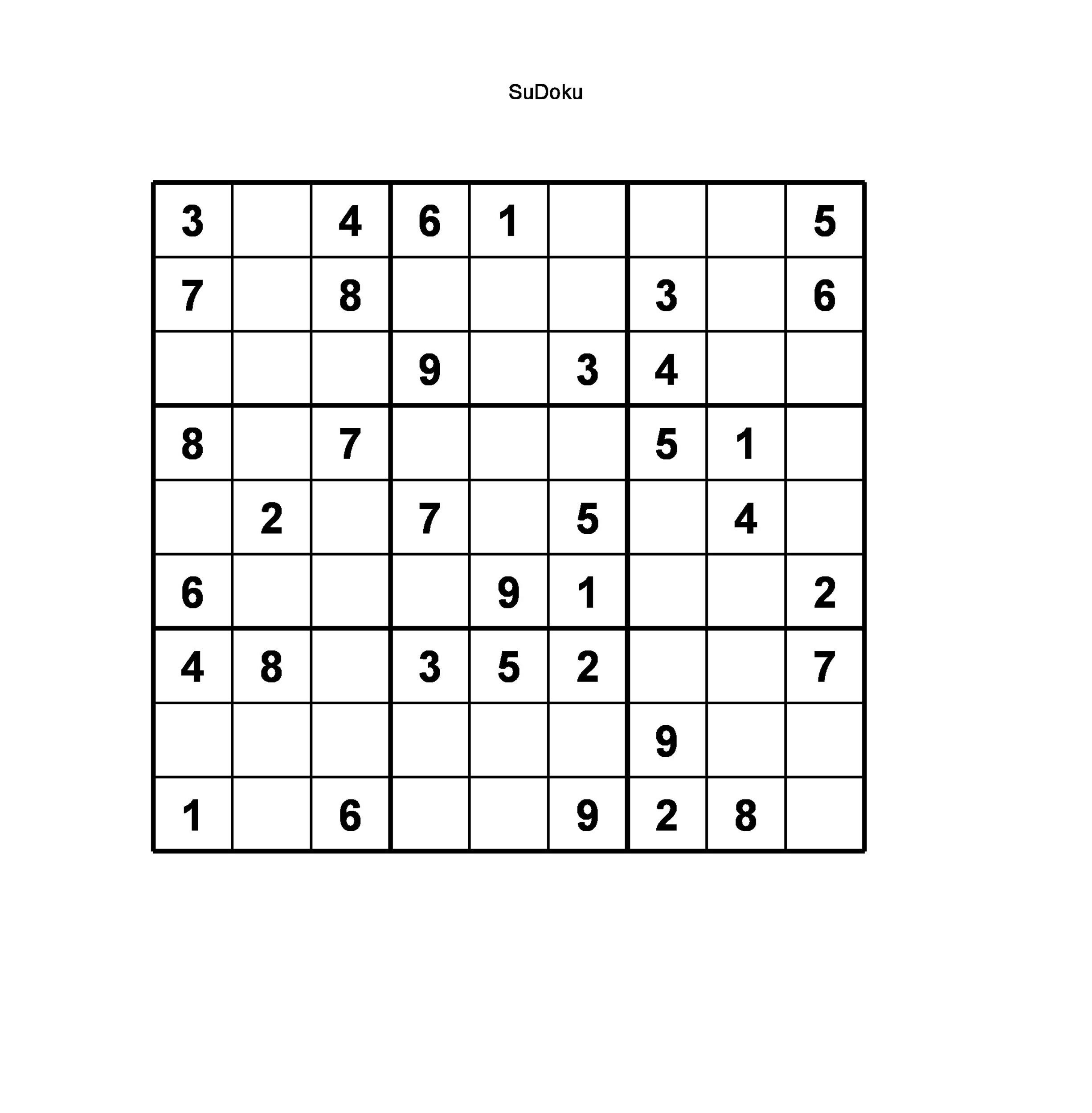 50 Blank Sudoku Grids [Free & Printable] ᐅ TemplateLab