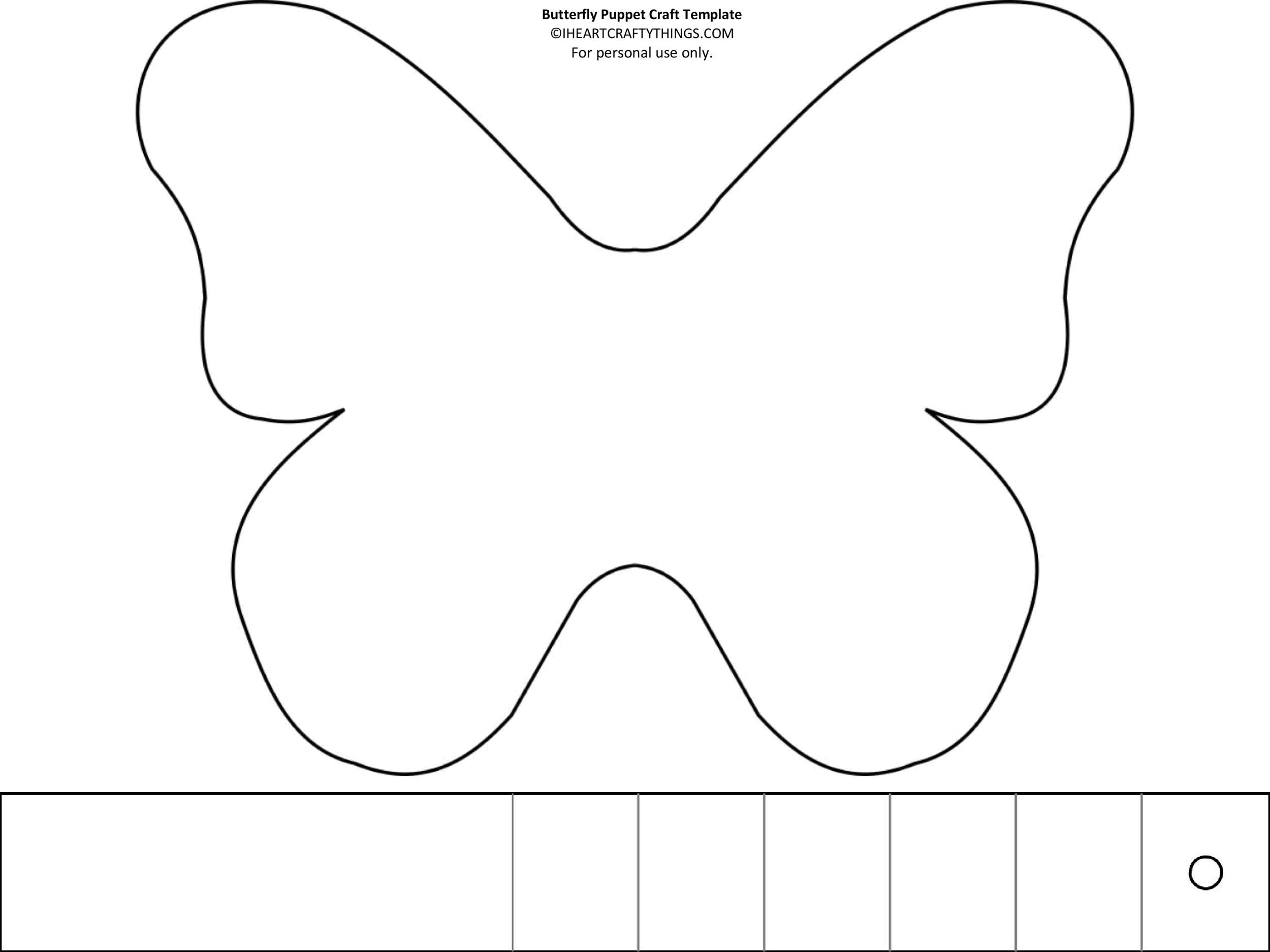 Cut Out Printable Butterfly Template Printable Templates Free