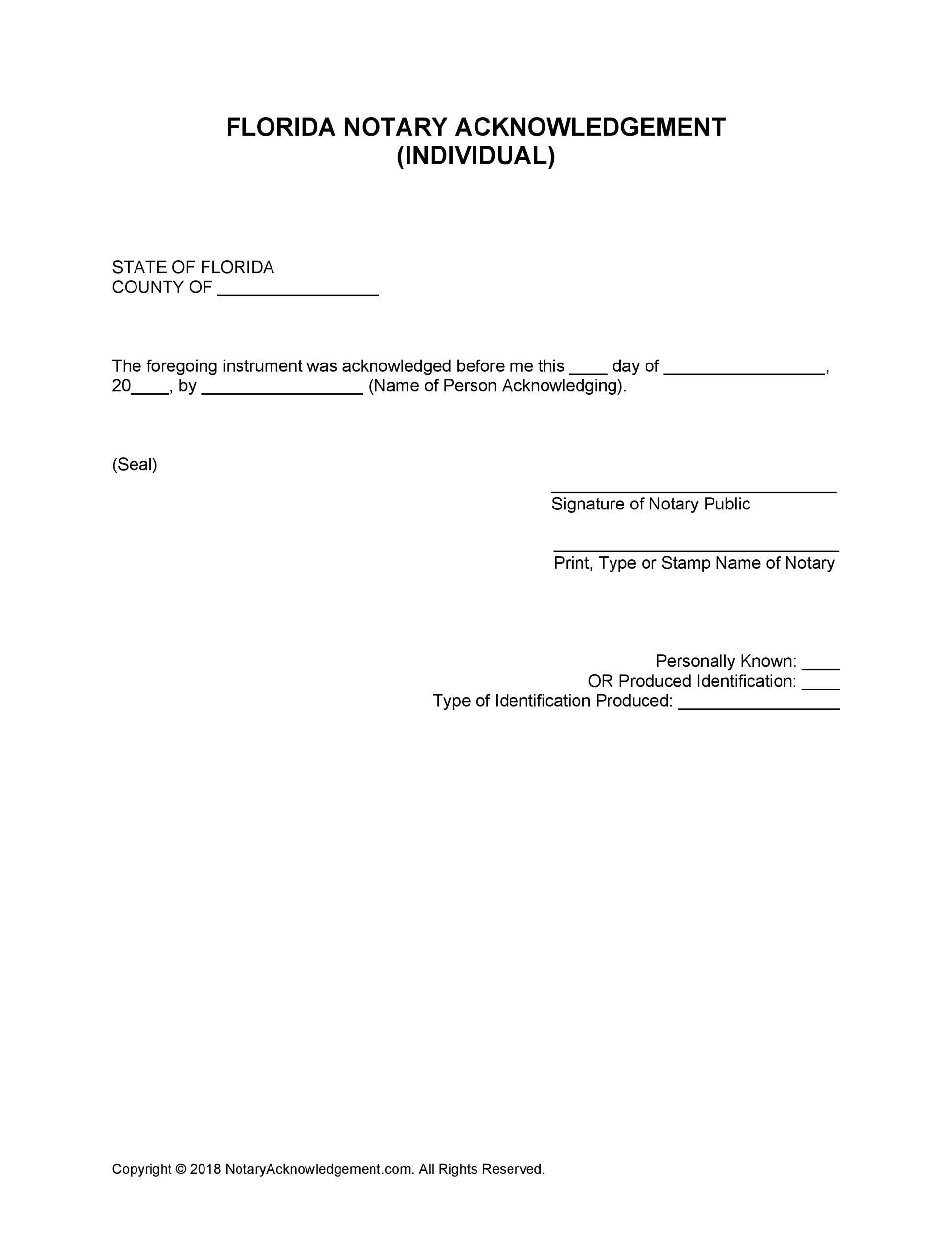 Notary Template Texas 0488