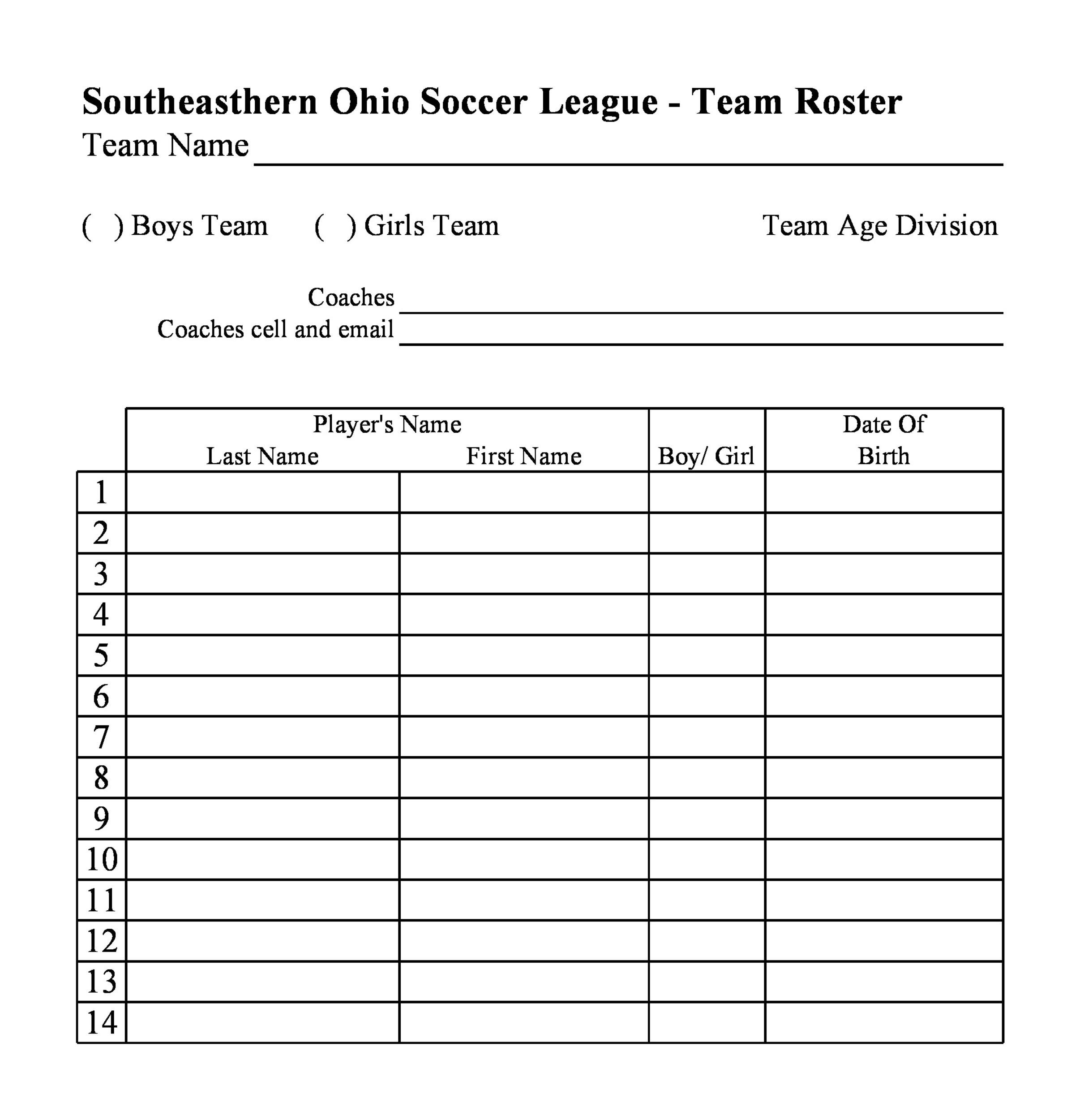 49-printable-soccer-roster-templates-soccer-lineup-sheets
