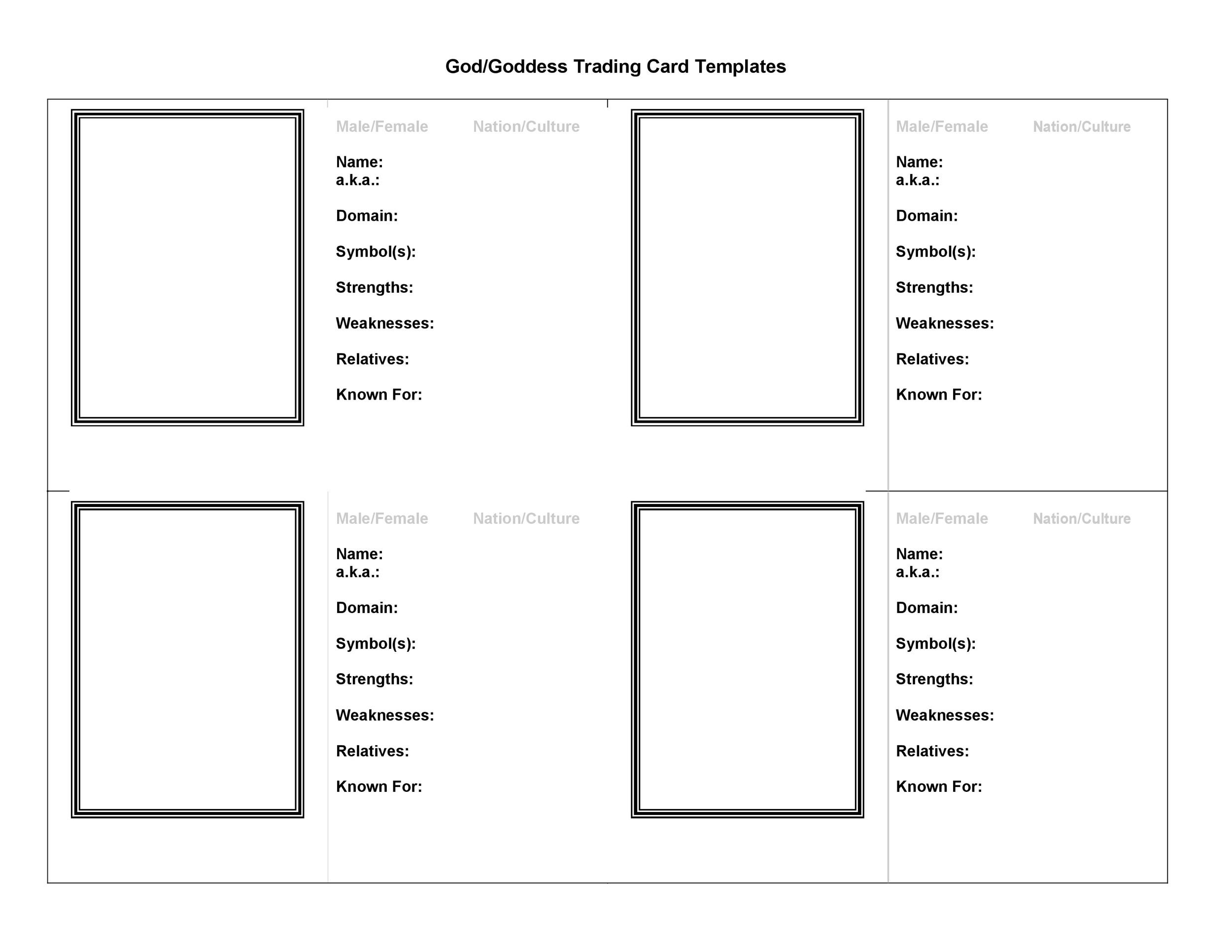 free trading card templates - Cicim With Baseball Card Size Template