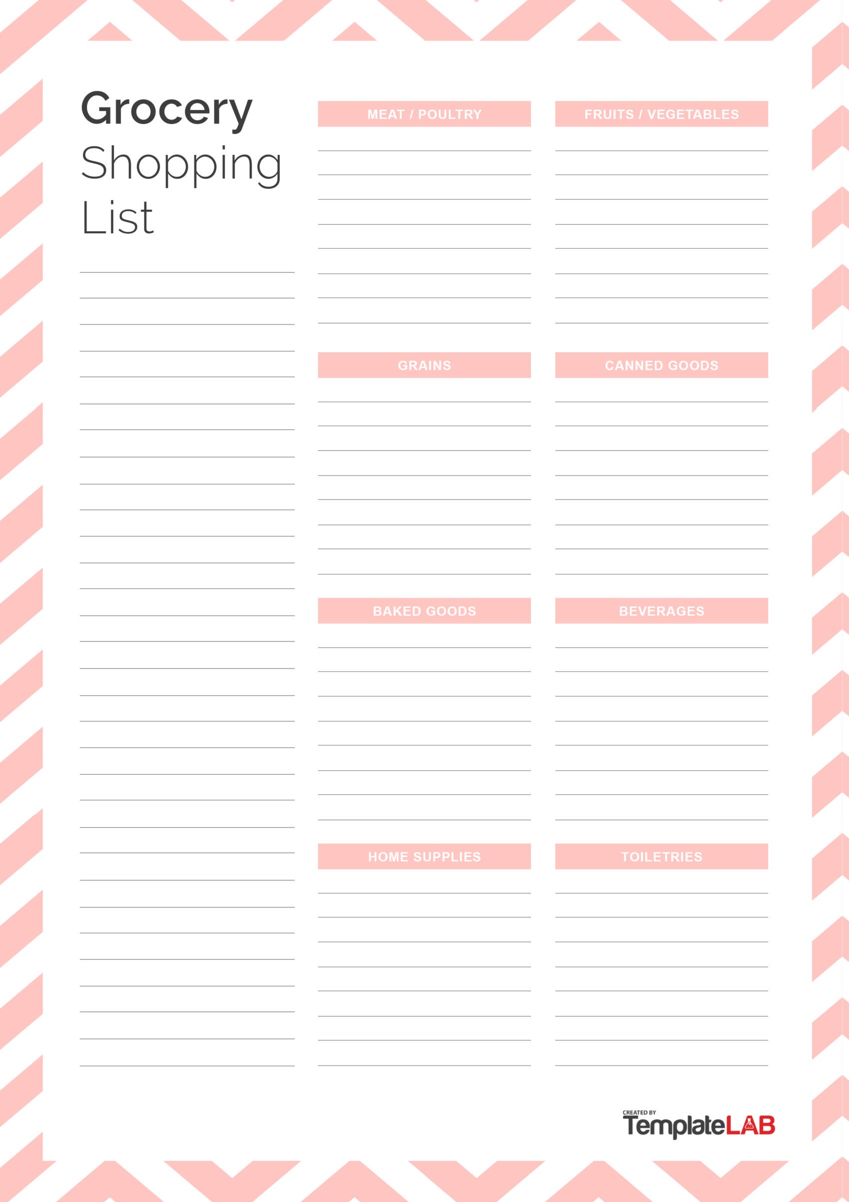 Template Shop Free Of 40 Printable Grocery List Templ vrogue co