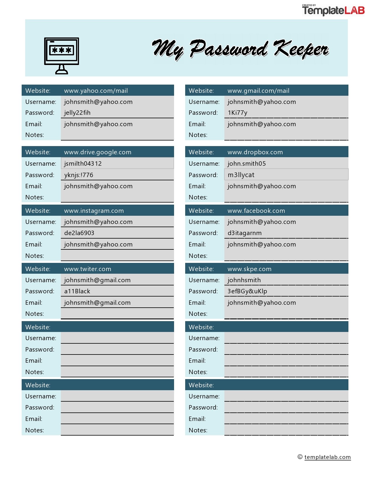 33-best-password-list-templates-word-excel-pdf-templatelab