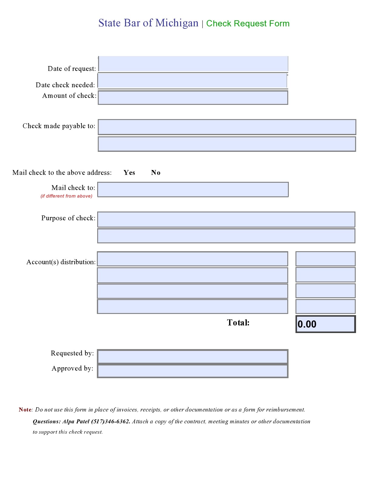 50 Free Check Request Forms Word Excel PDF ᐅ TemplateLab