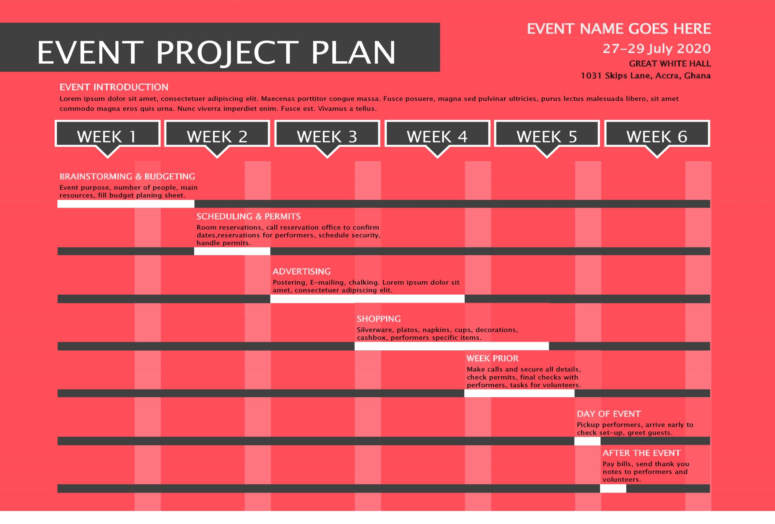 9 Project Schedule Template Excel DocTemplates