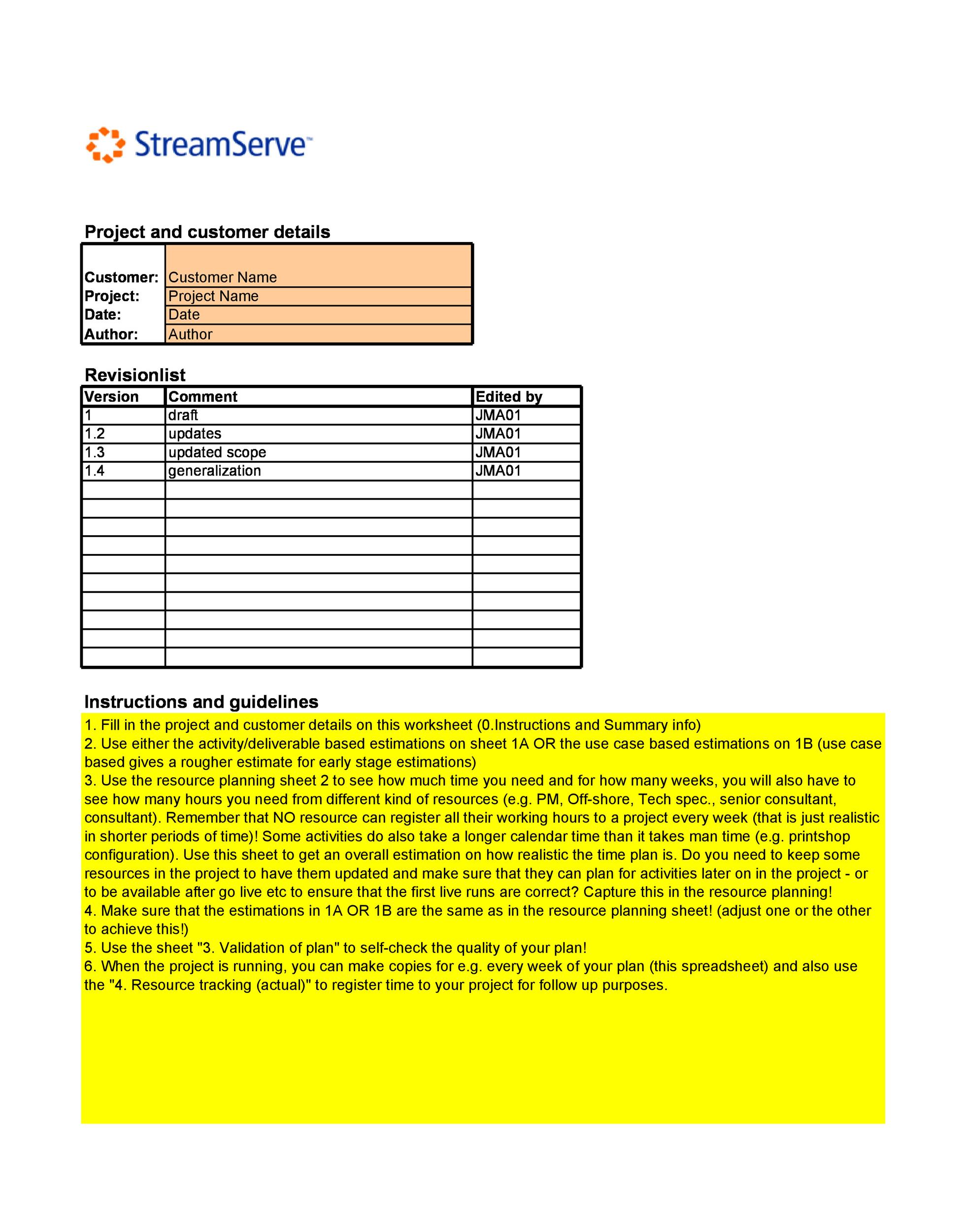 daily schedule template editable