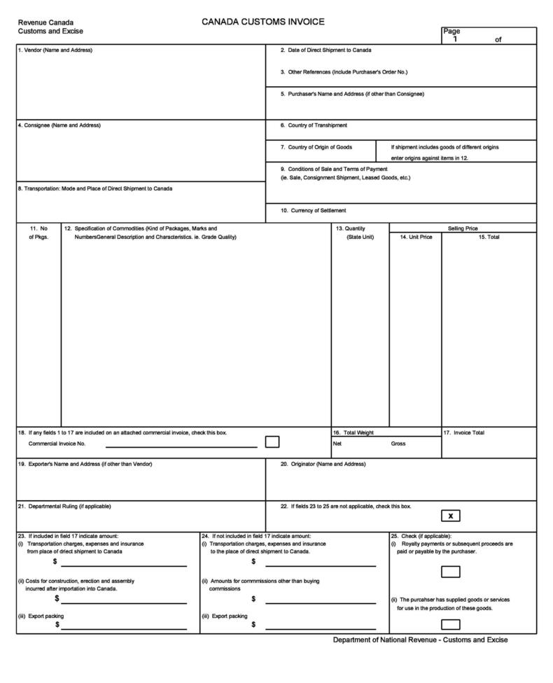 downloadable templates for invoices