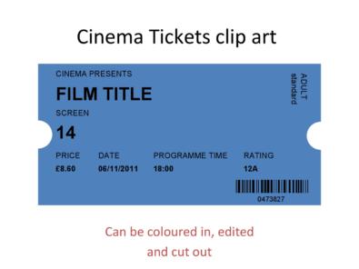 40+ Free Editable Raffle &amp; Movie Ticket Templates
