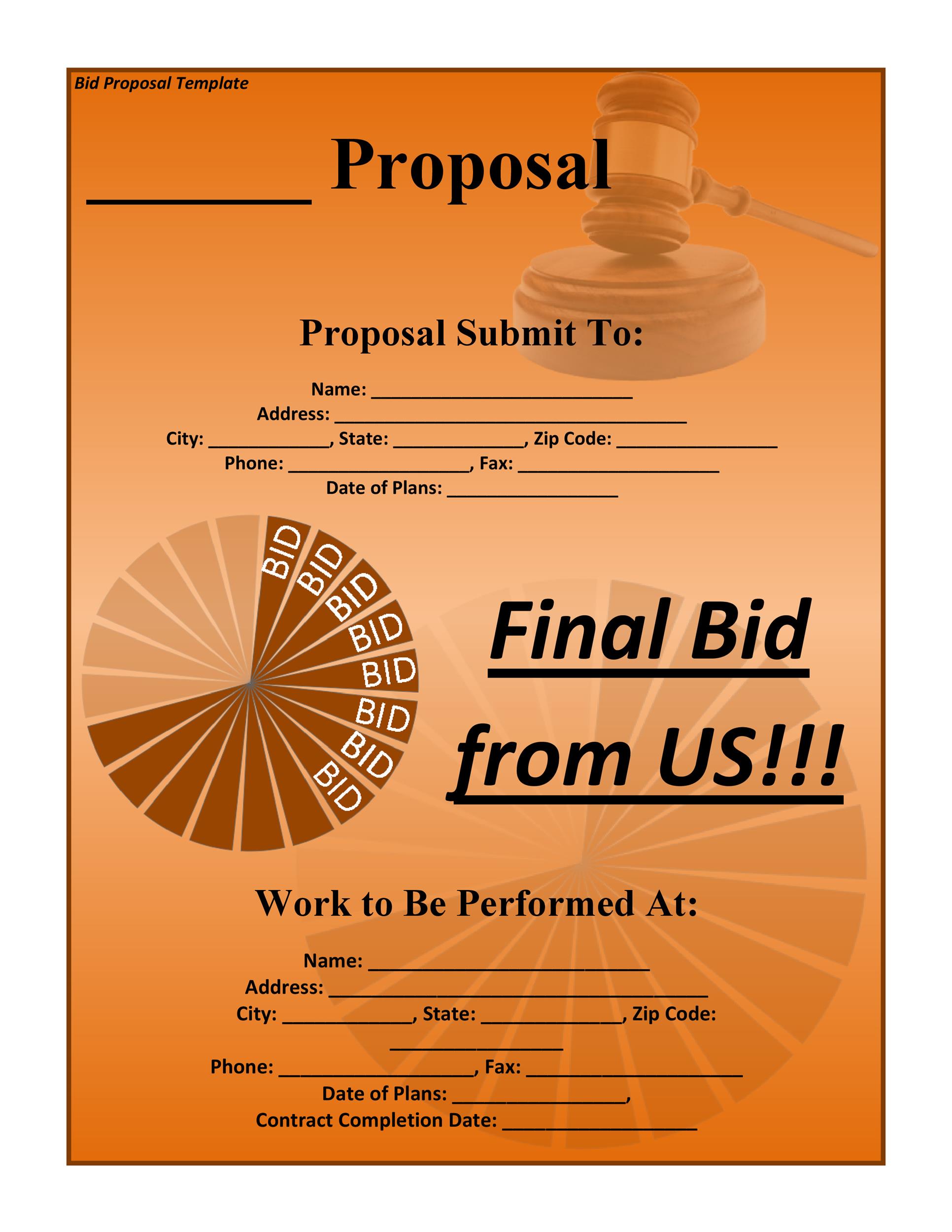 30+ Business Proposal Templates & Proposal Letter Samples