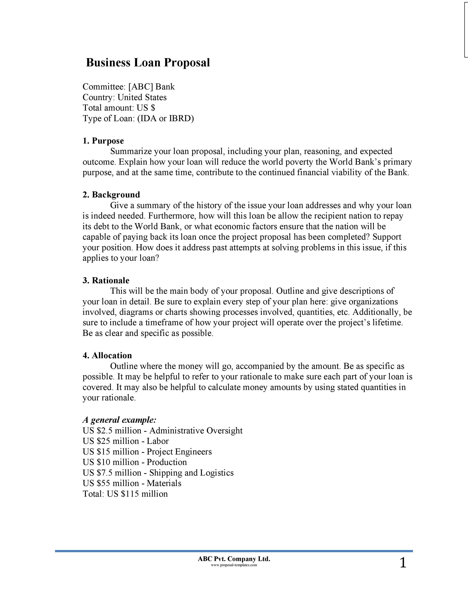 Proposal Letter Template Word at getmadisynblog Blog