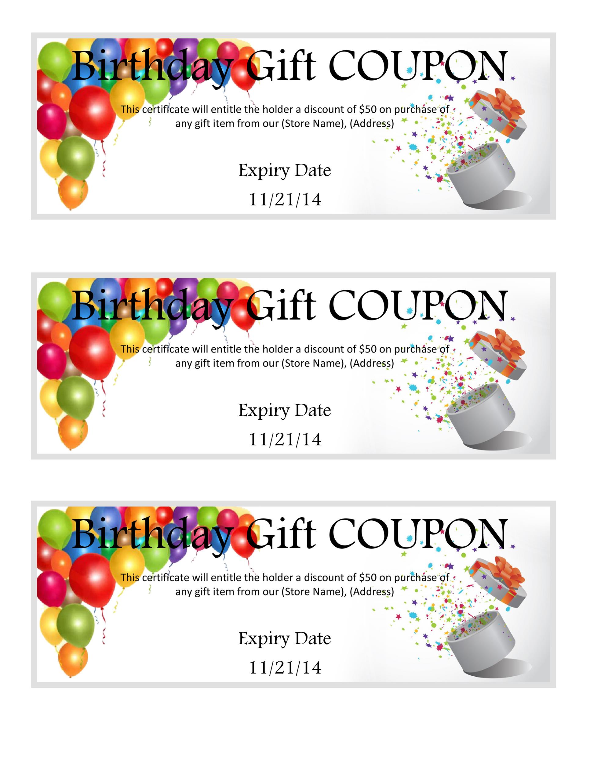  Free online coupon maker template