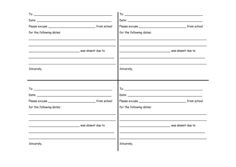 50+ Free Doctor Note Templates [for Work or School]