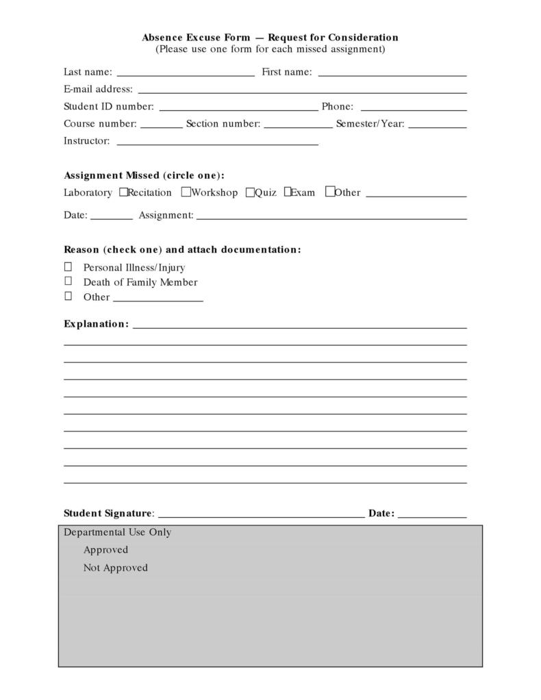 How To Make A Doctors Note Template