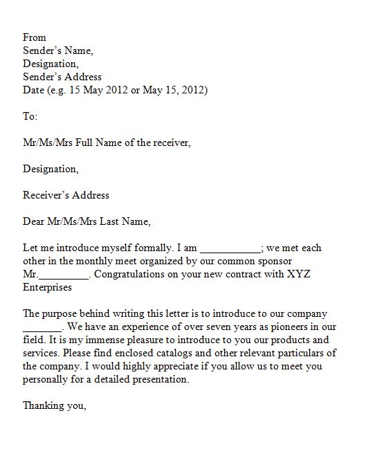 of introduction recruitment letter agency & Examples  40 Introduction of Templates Letter