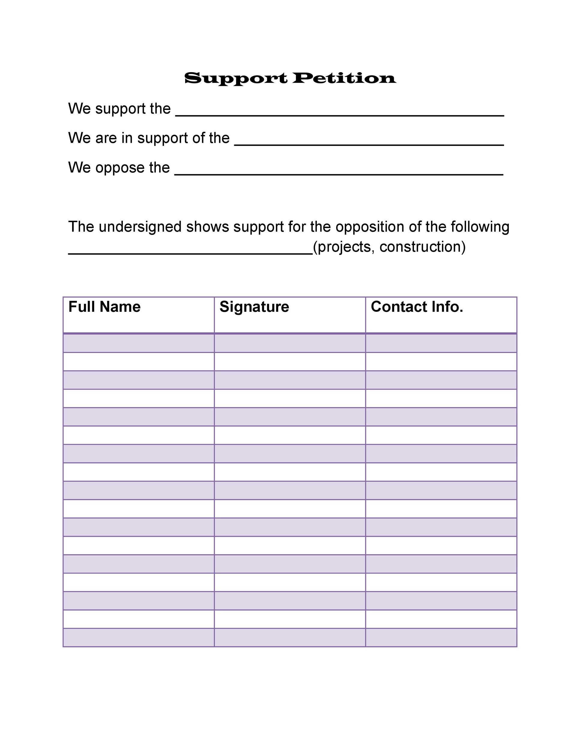 30-petition-templates-how-to-write-petition-guide