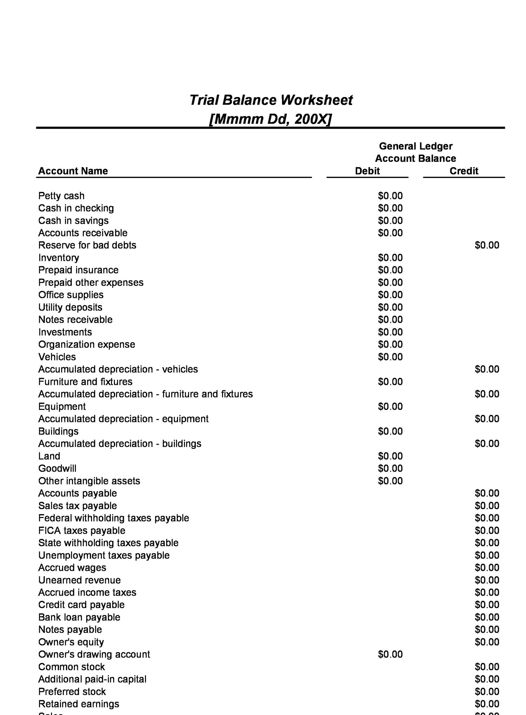 38 Free Balance Sheet Templates & Examples - Template Lab