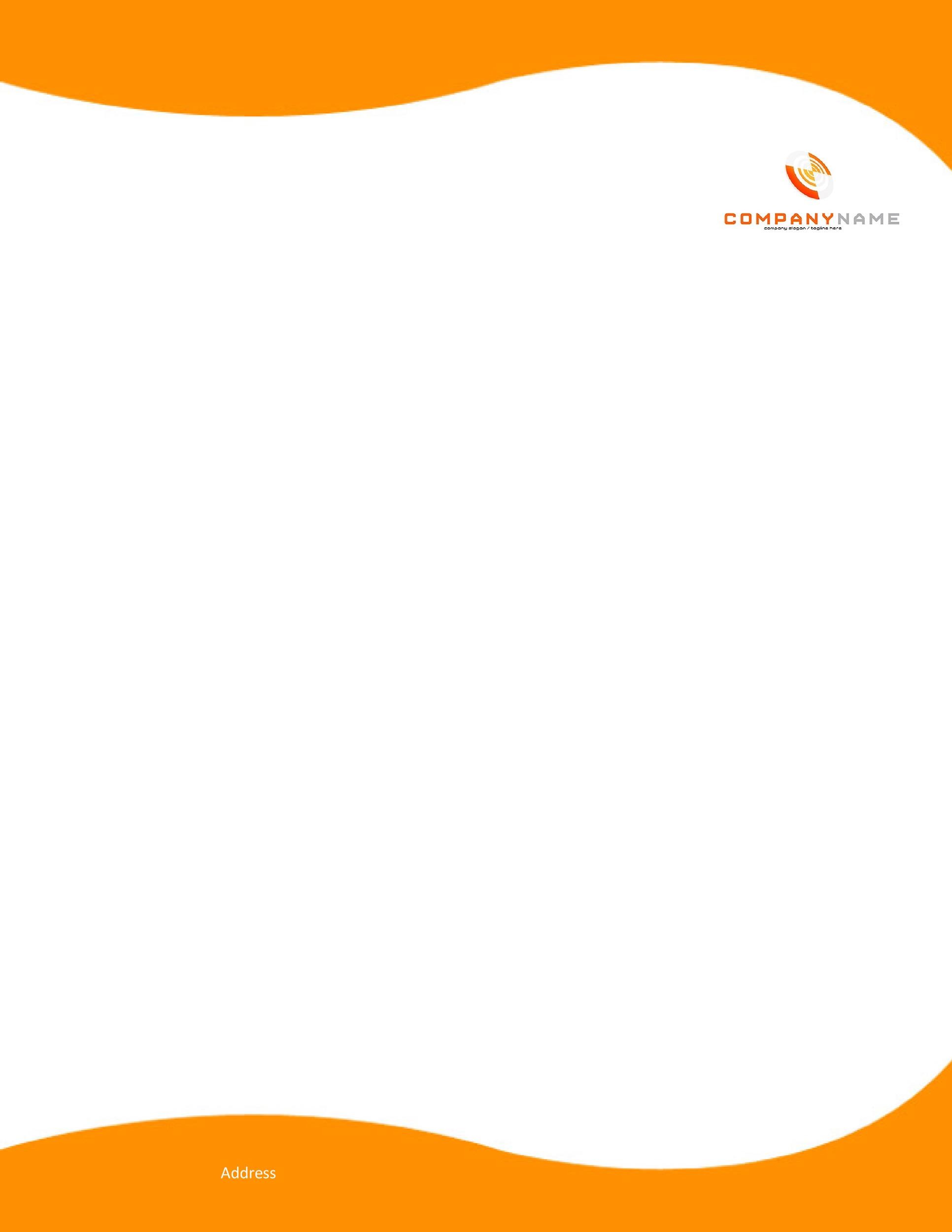 Free Letterhead Template Word Collection