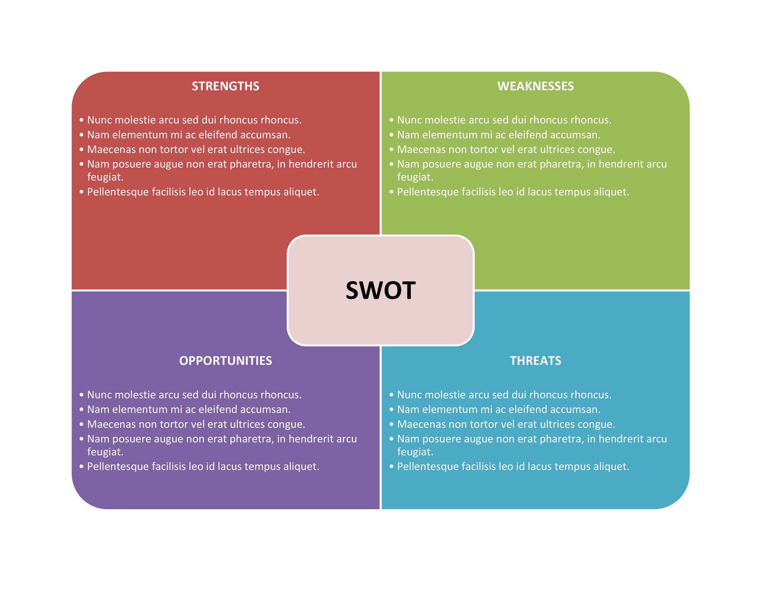 swot for business plan
