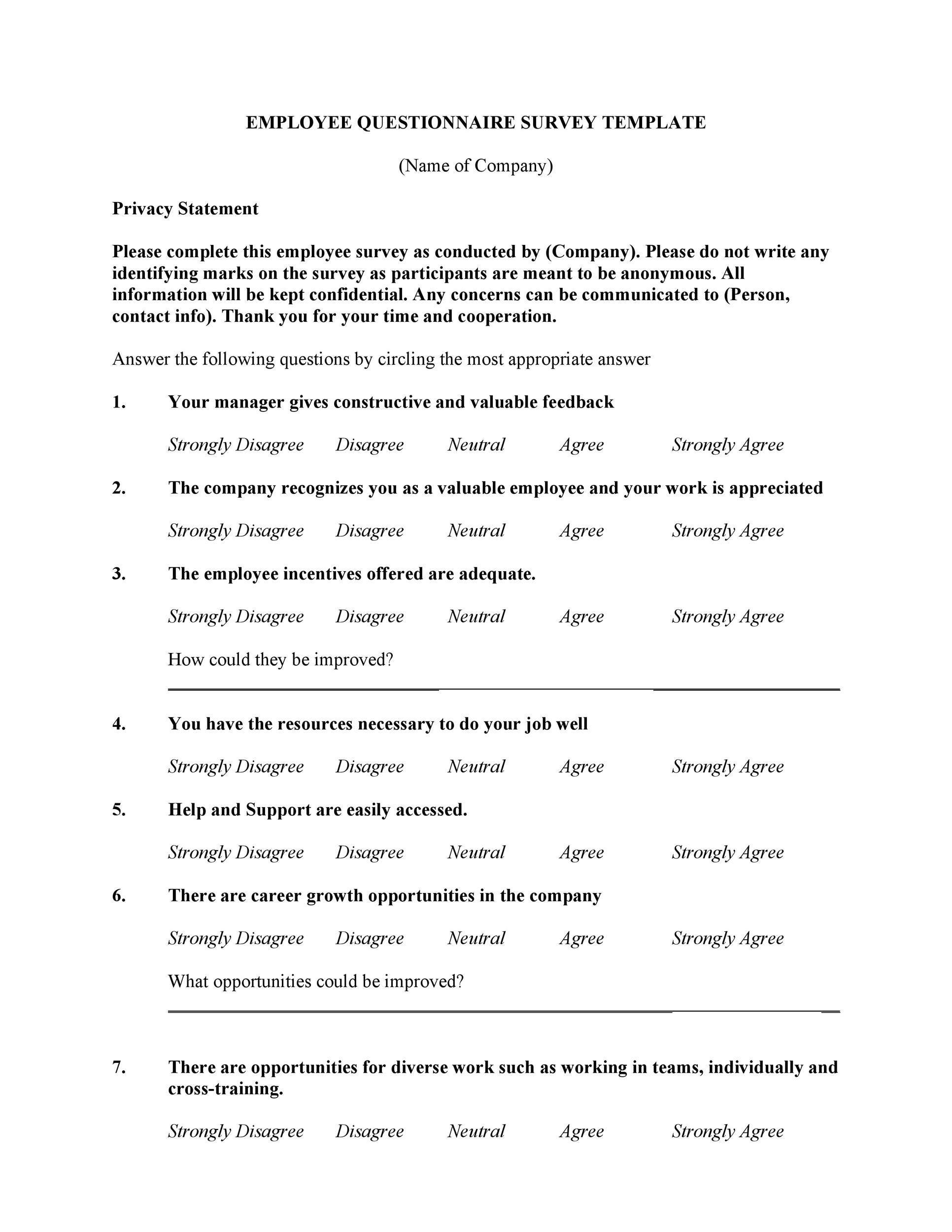 how to write a questionnaire for a dissertation