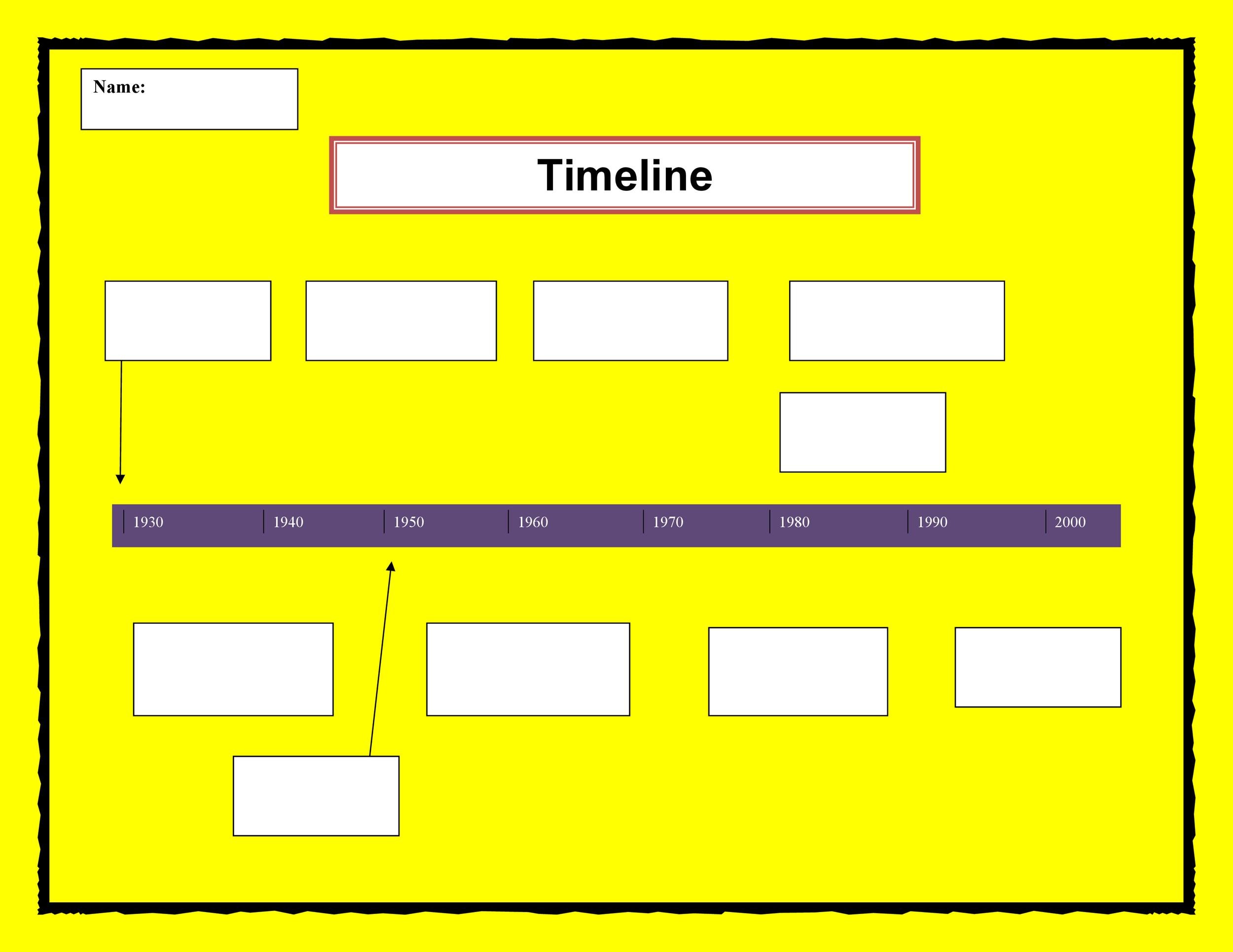 30  Timeline Templates (Excel Power Point Word) ᐅ TemplateLab