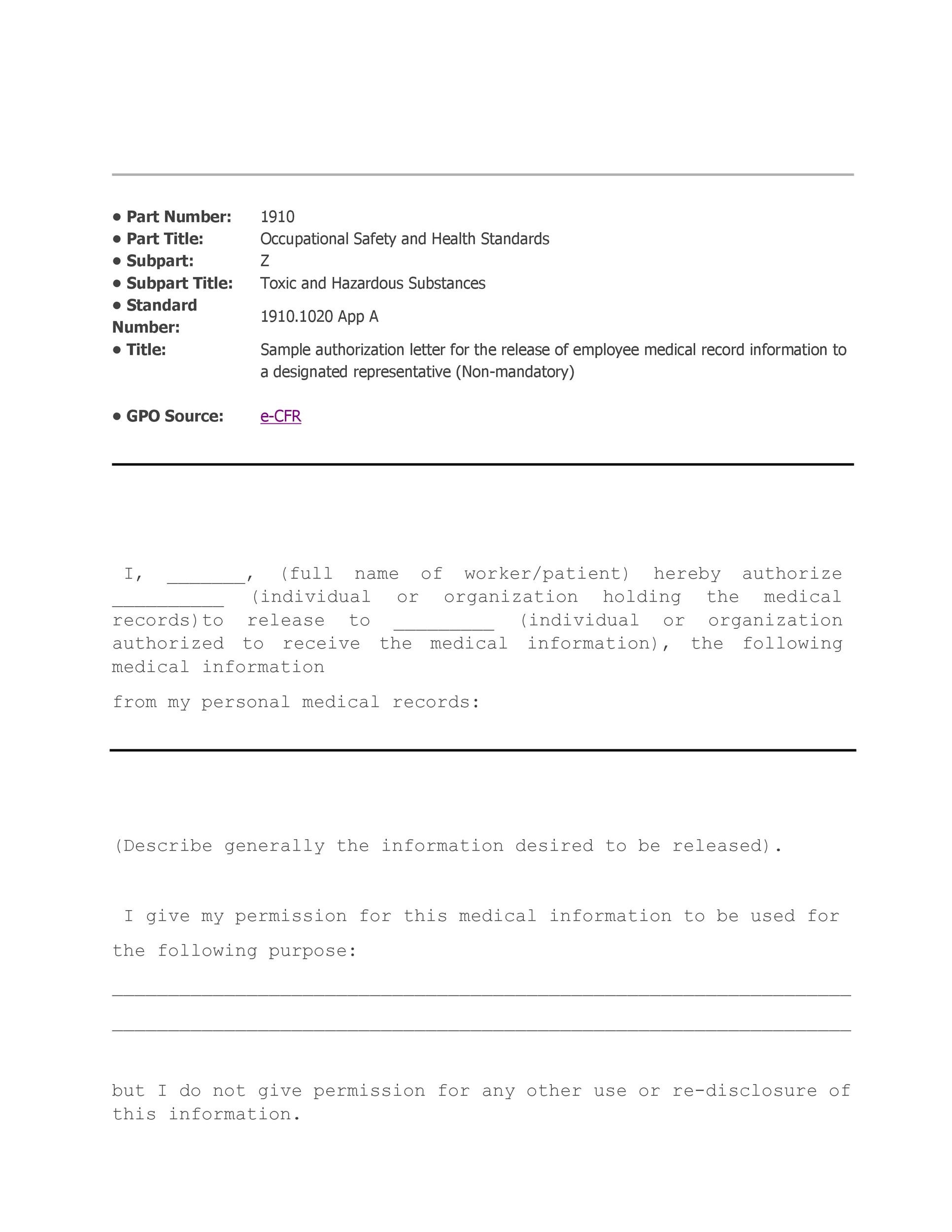 Sample Letter Giving Permission from templatelab.com