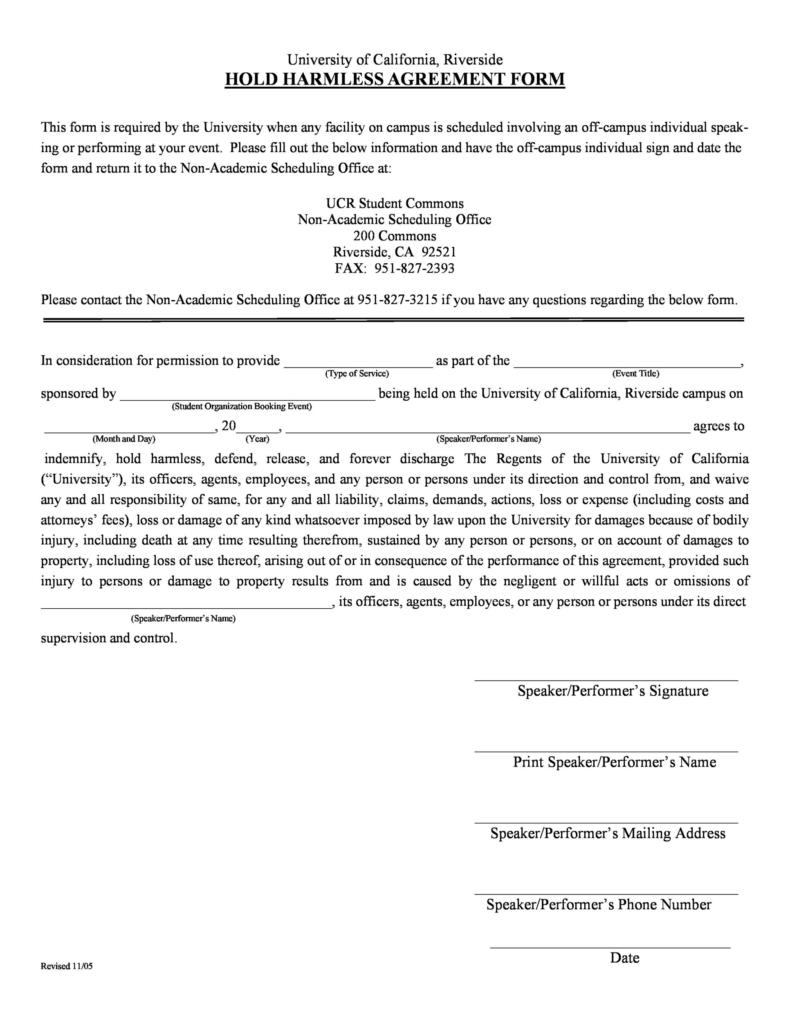 mutual-hold-harmless-agreement-template-pdf-template