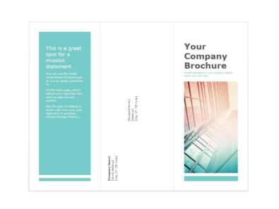 free brochure templates word 2010