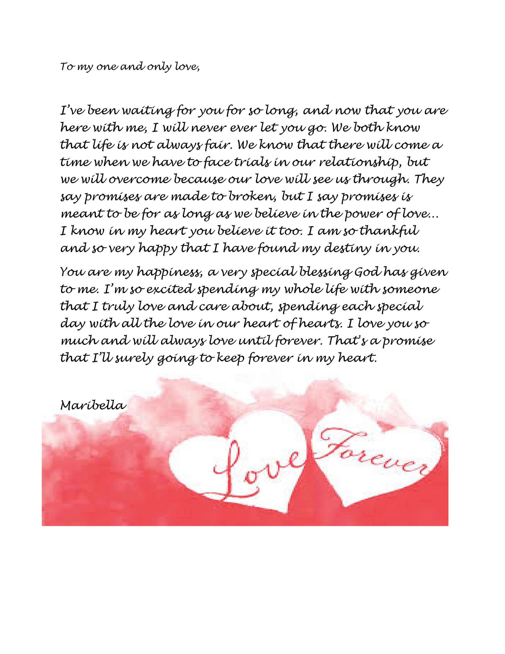 Love You Letter To Her from templatelab.com