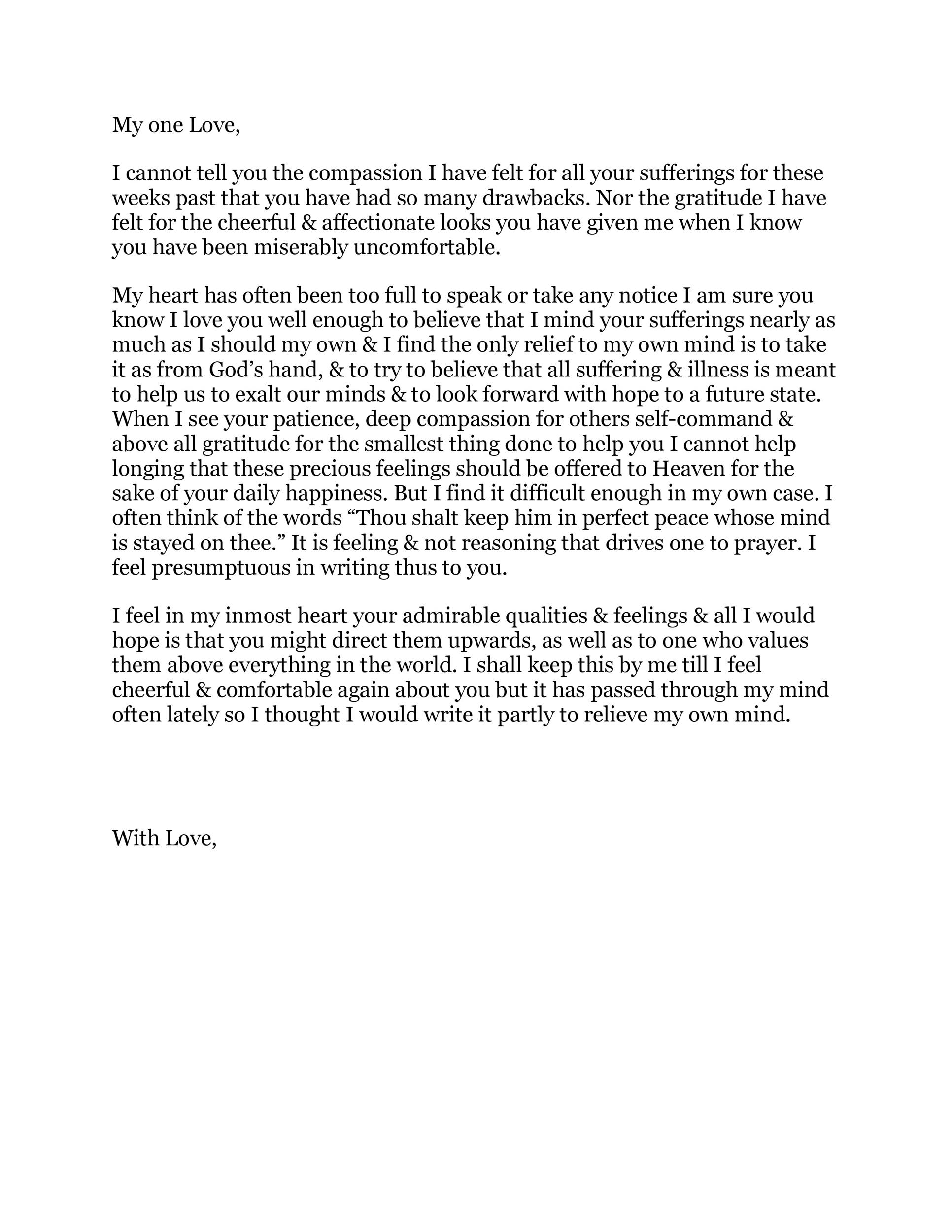 Love Letter For Men from templatelab.com