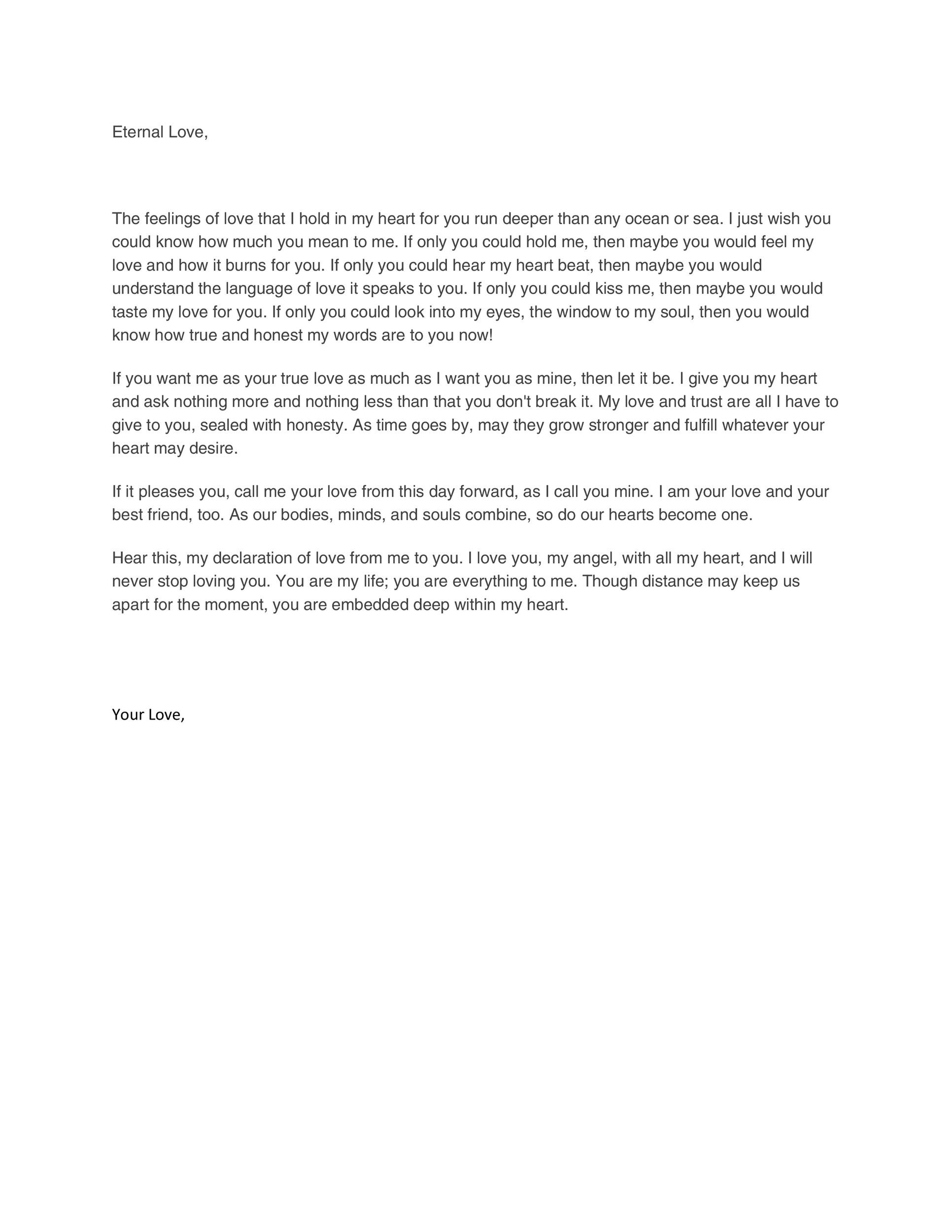 Break Up Letter Template from templatelab.com
