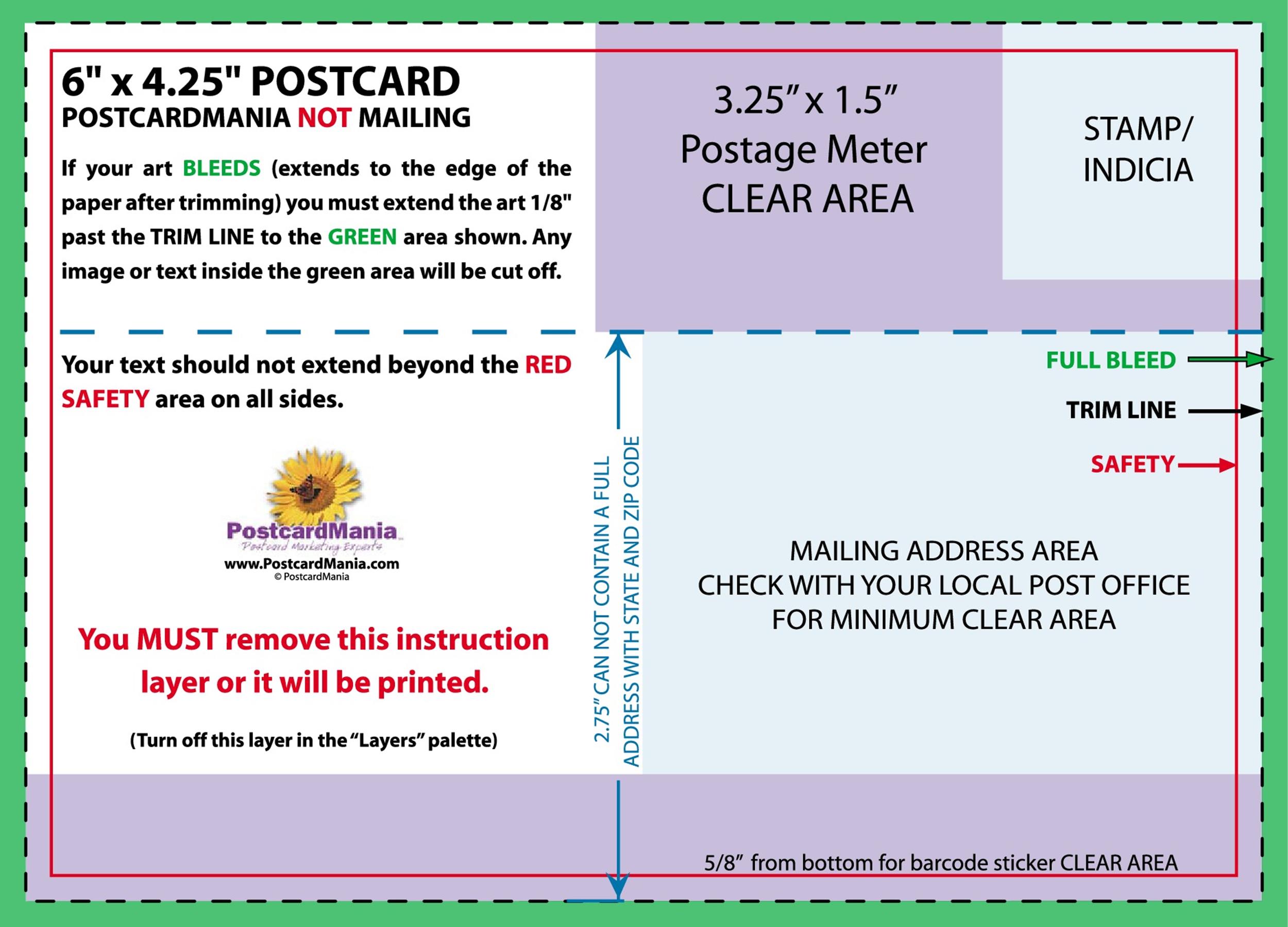 40+ Great Postcard Templates & Designs [Word + PDF] ᐅ TemplateLab