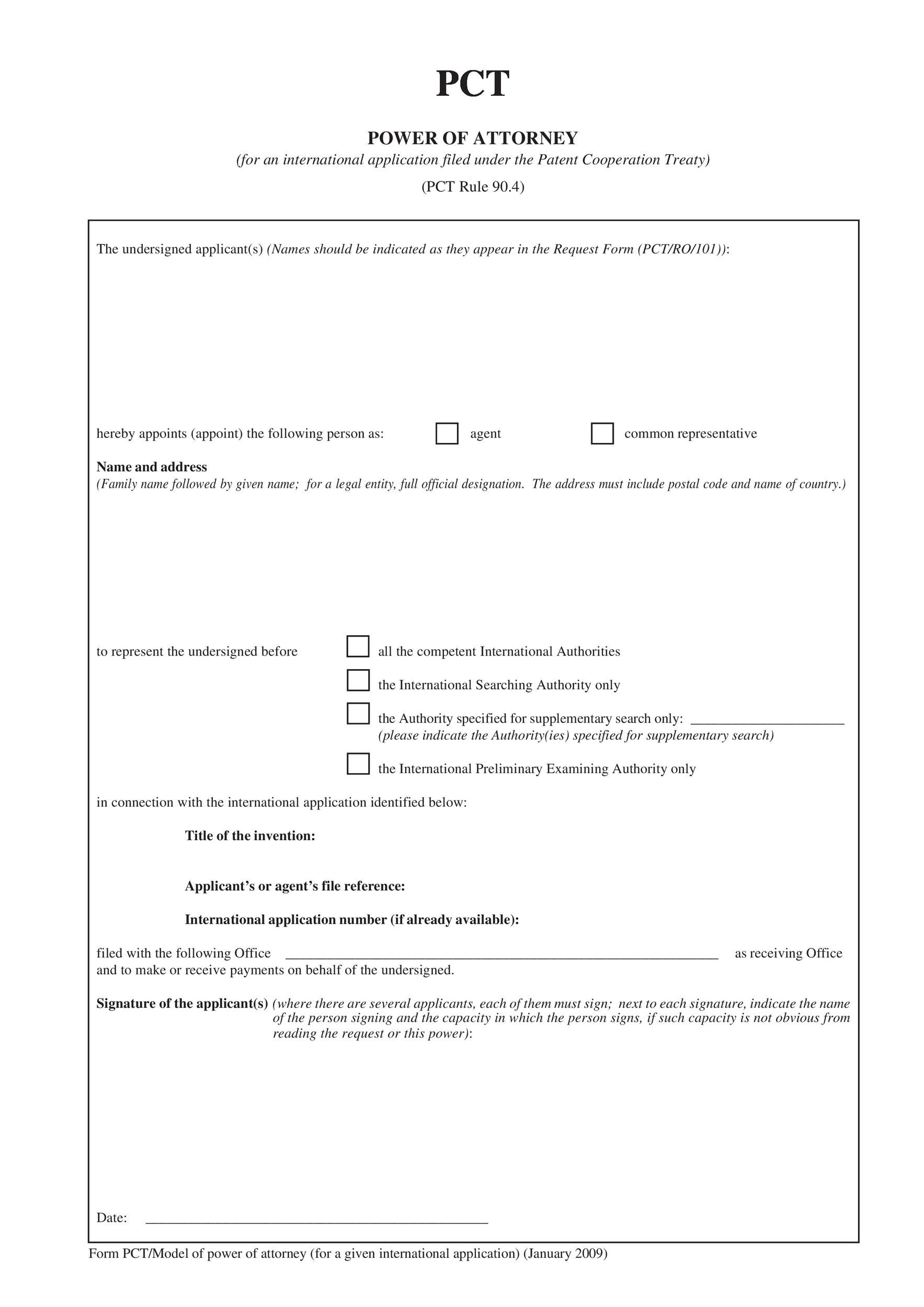 50 Free Power Of Attorney Forms Templates Durable Medical General