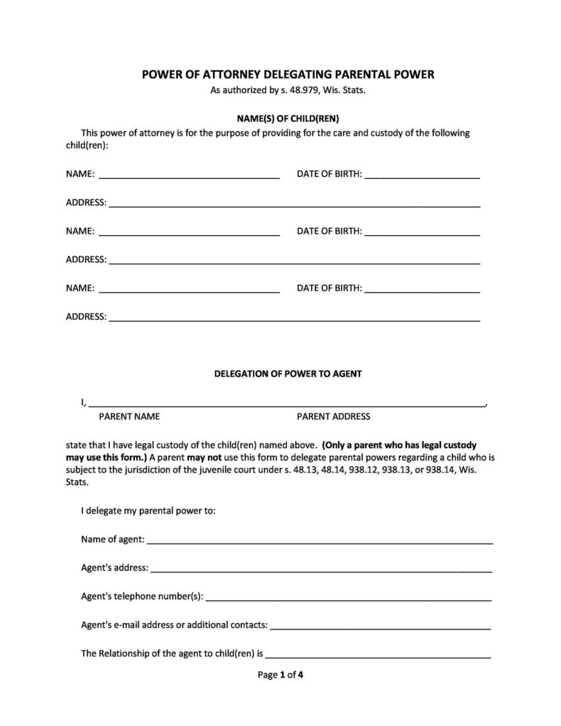 50+ General Power of Attorney Forms &amp; Templates (FREE)