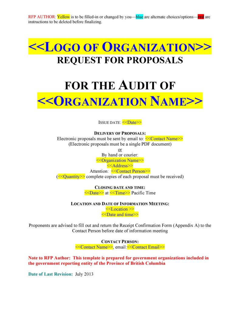 40+ Best Request for Proposal Templates & Examples (RPF Templates)