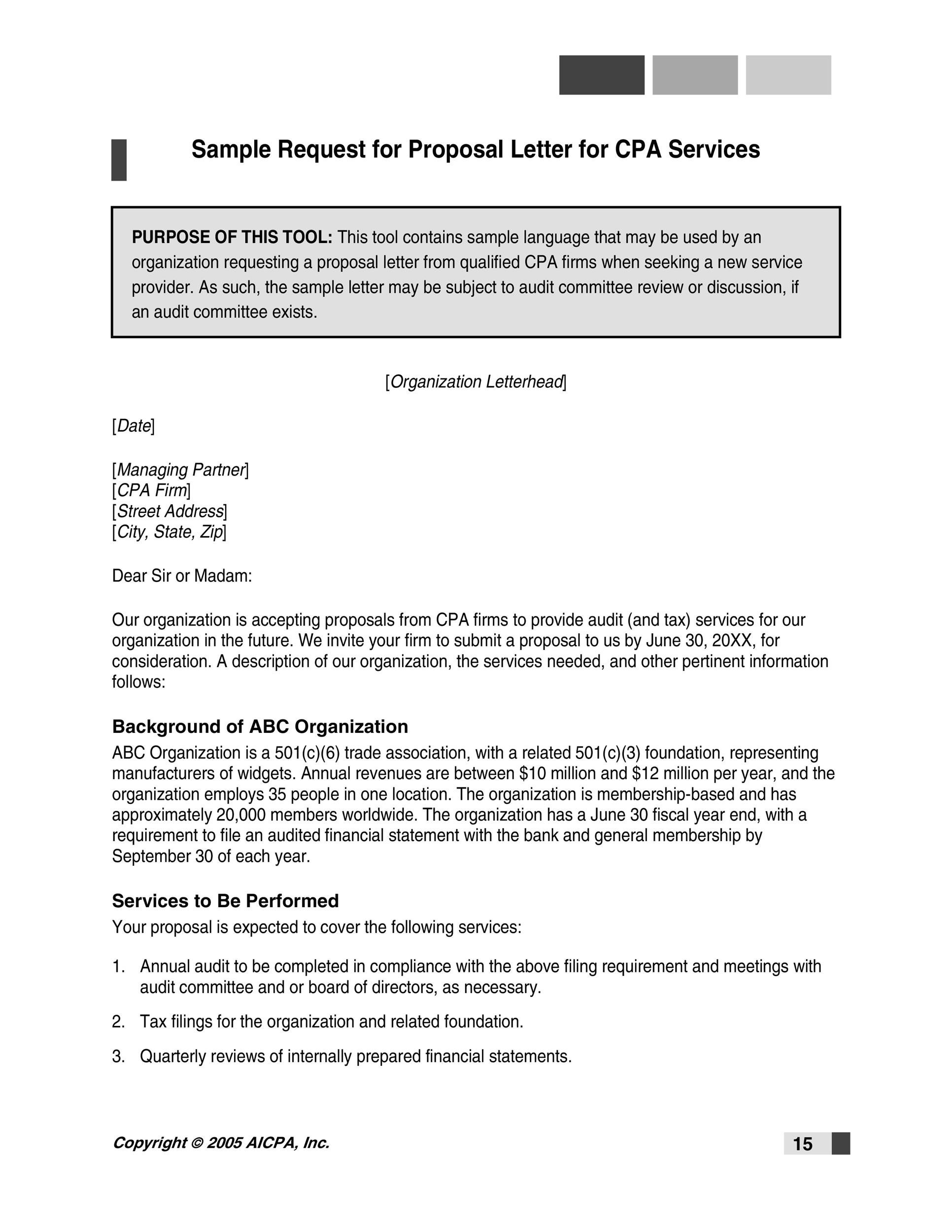 Sample Business Proposal Letter For Services from templatelab.com