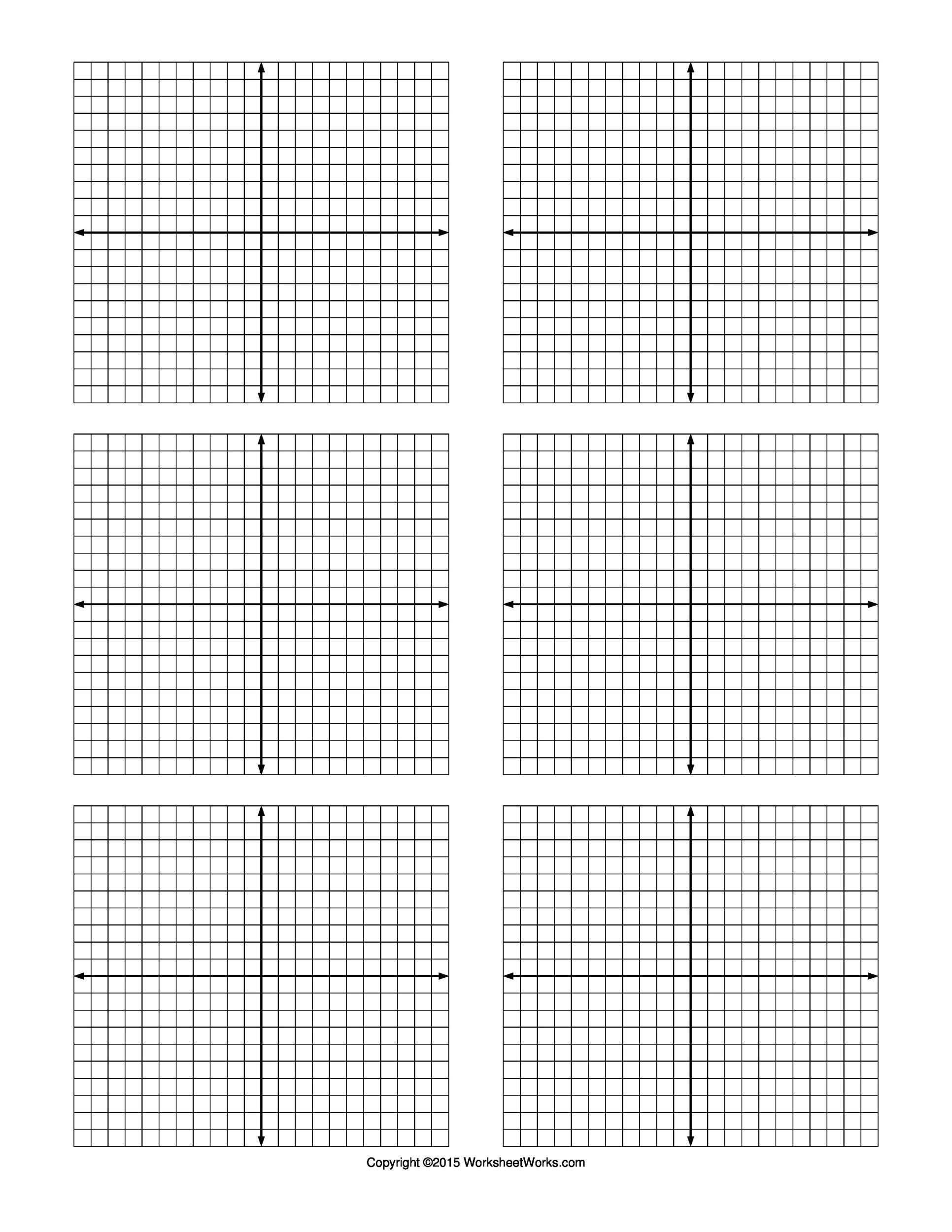 Pprintable Graph Paper Coordinate Grid 10 Template Printable Images 