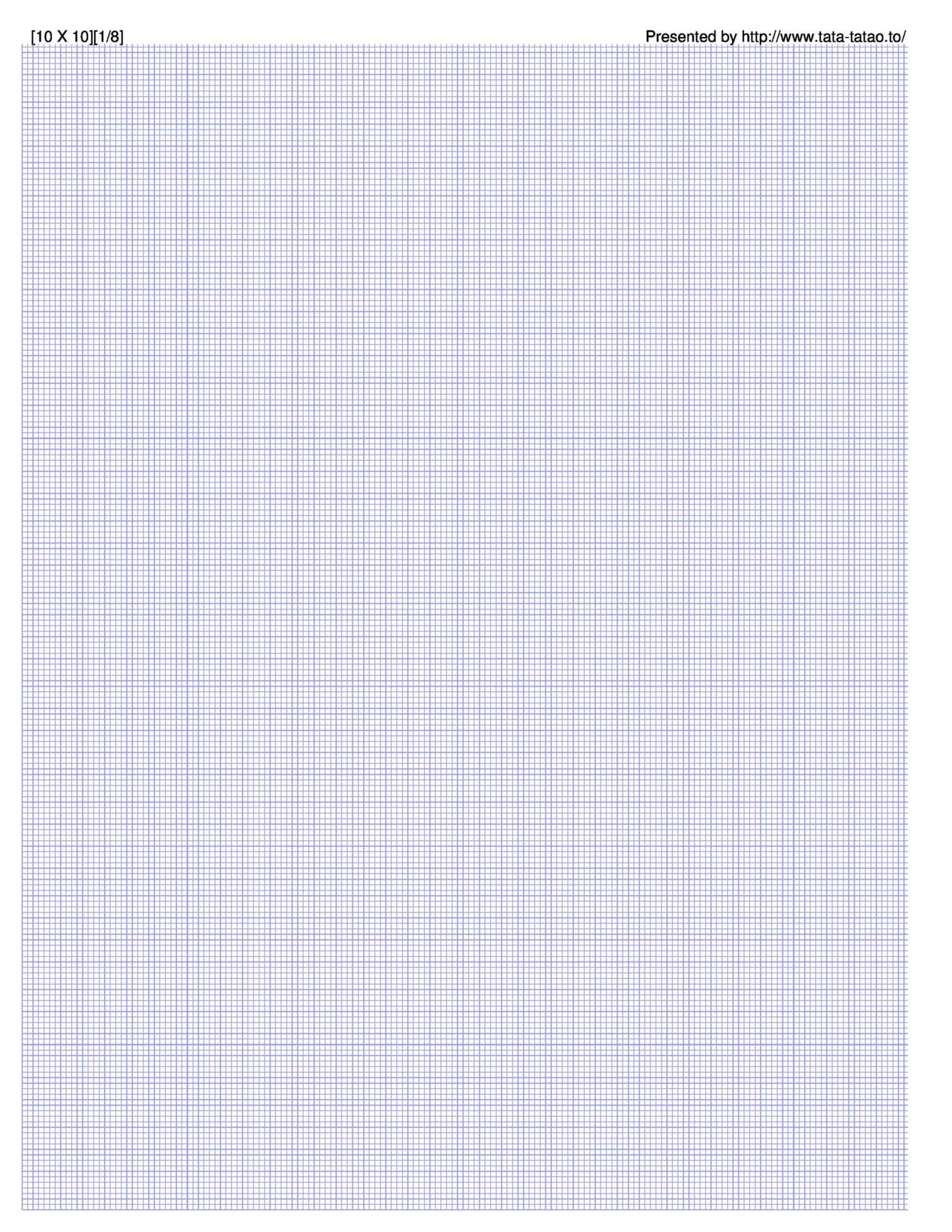 Free Graph Paper Template 09