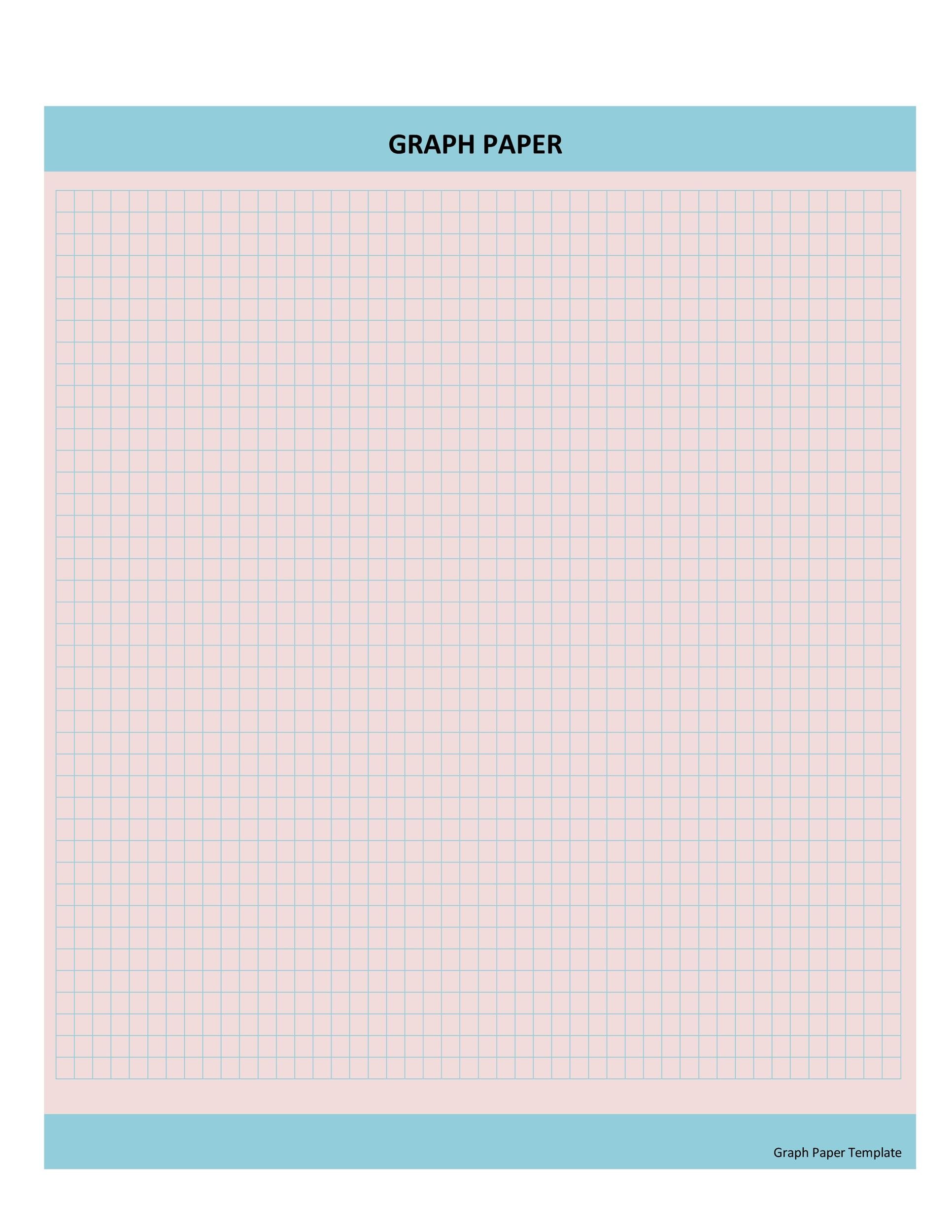 30+ Free Printable Graph Paper Templates (Word, PDF) ᐅ TemplateLab