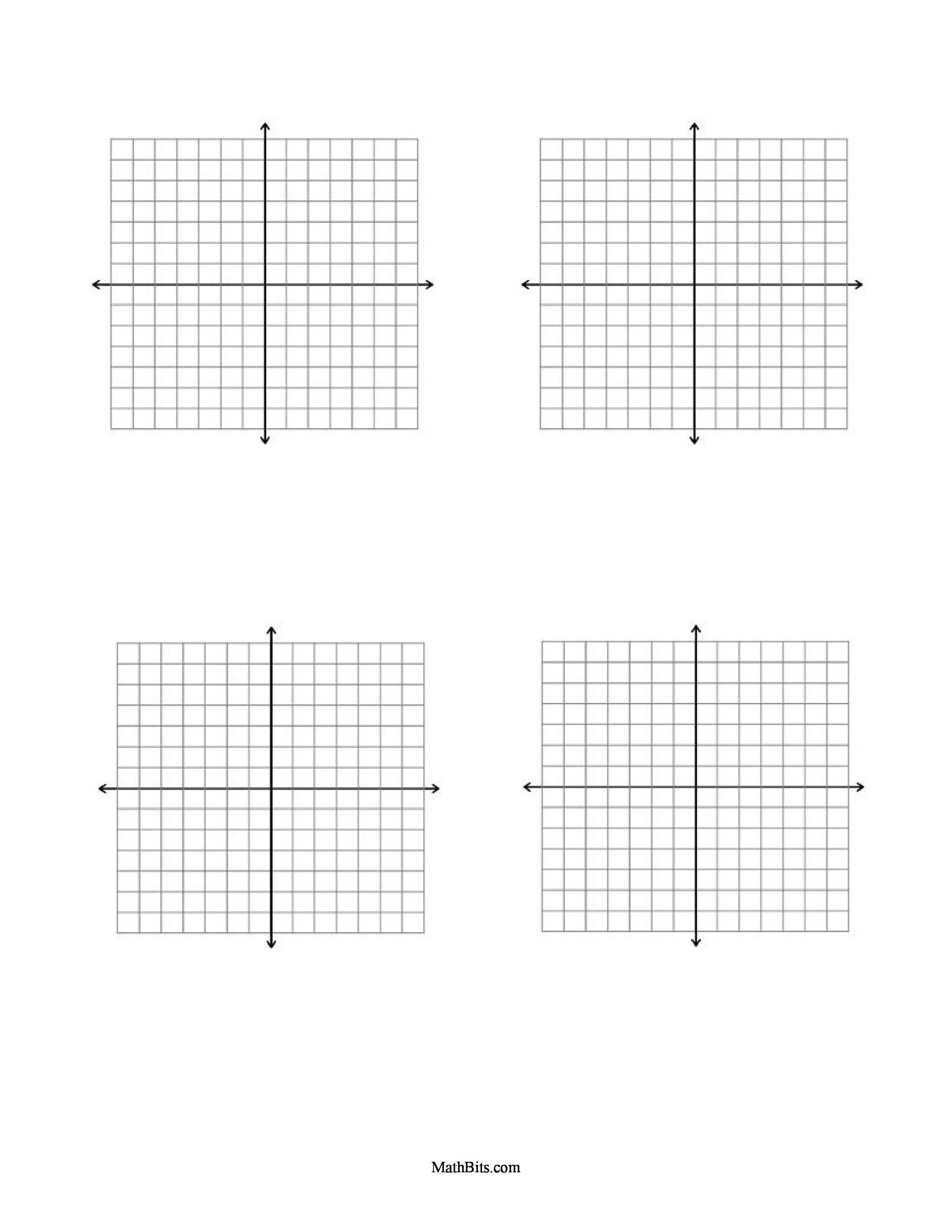 30 Free Printable Graph Paper Templates Word Pdf ᐅ Templatelab